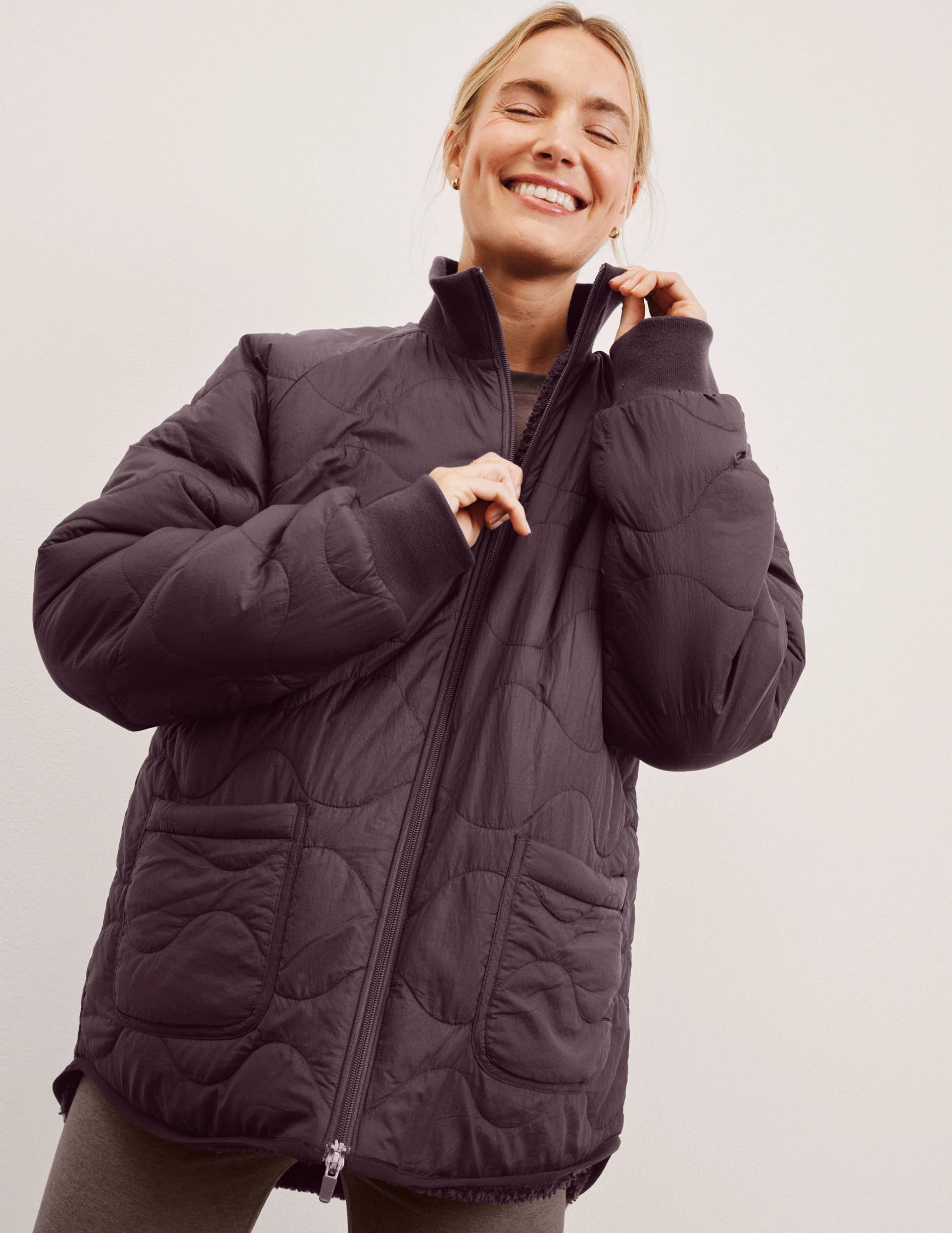 2-Way Quilted Jacket - Image 2