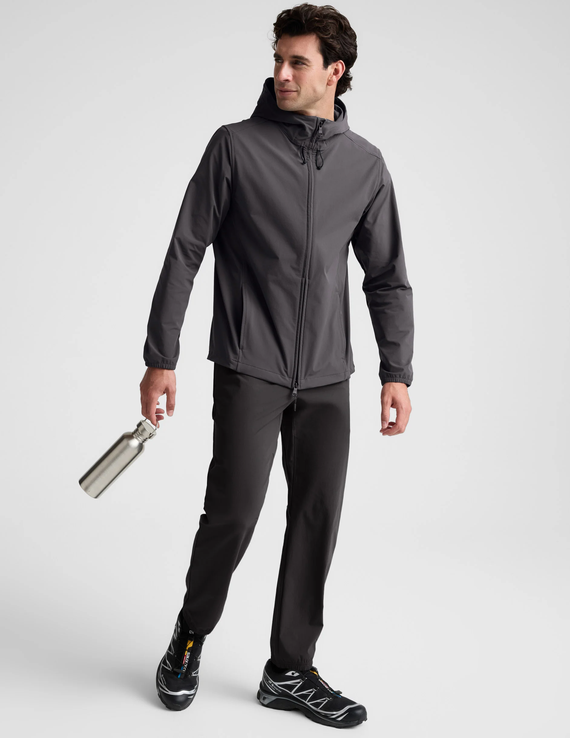 AirLite Men's Hooded Full Zip Jacket - Image 6