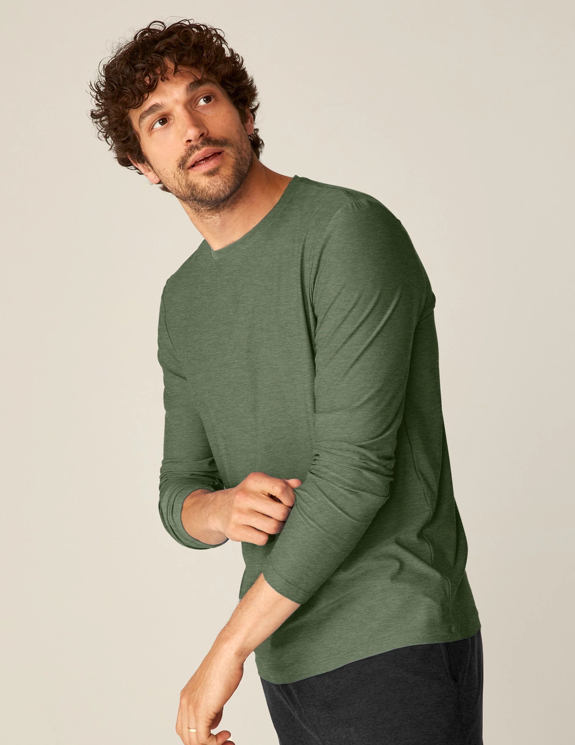 Always Beyond Men's Long Sleeve Crew 2.0 - Image 2