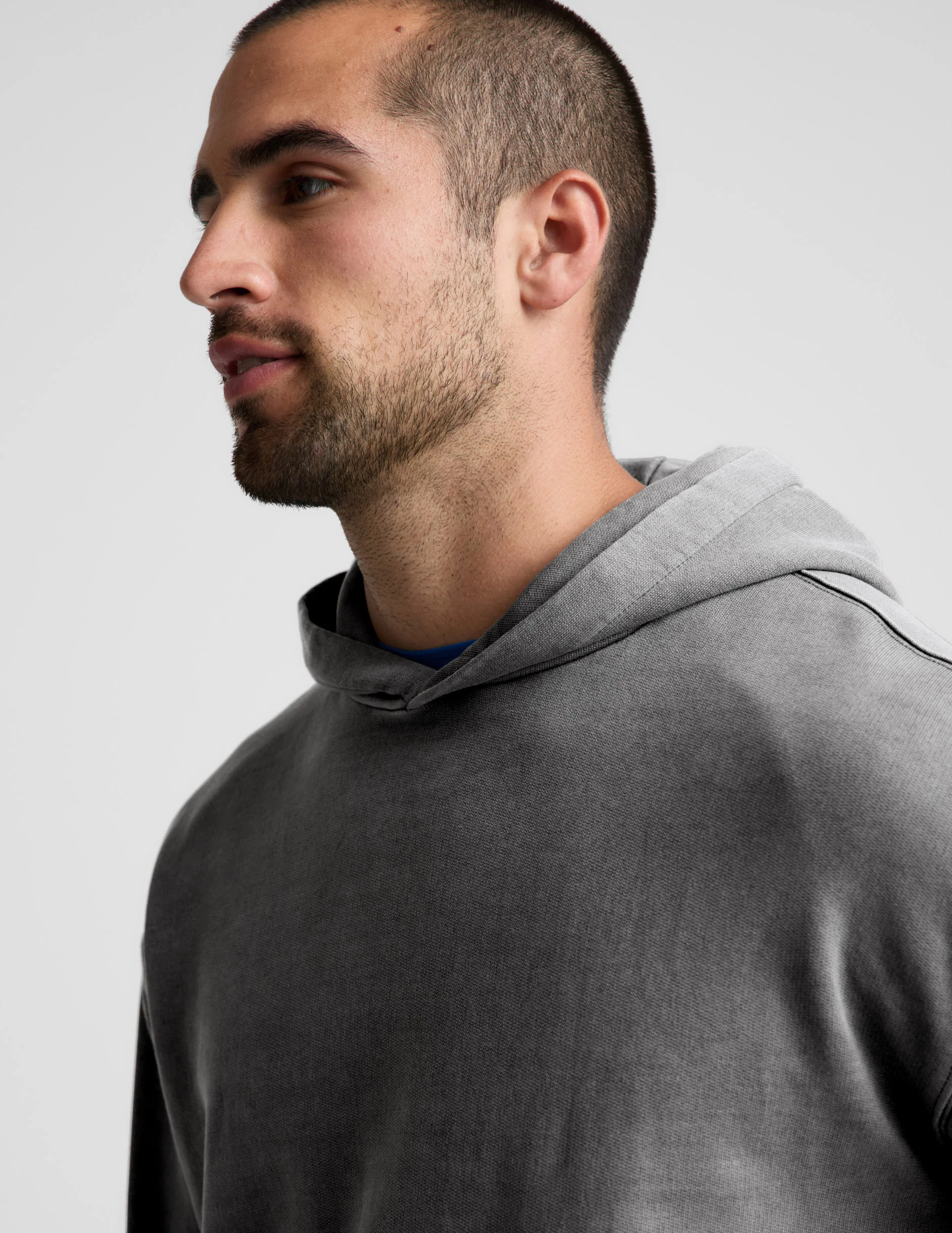 Beach Washed Terry Men's Hoodie - Image 4