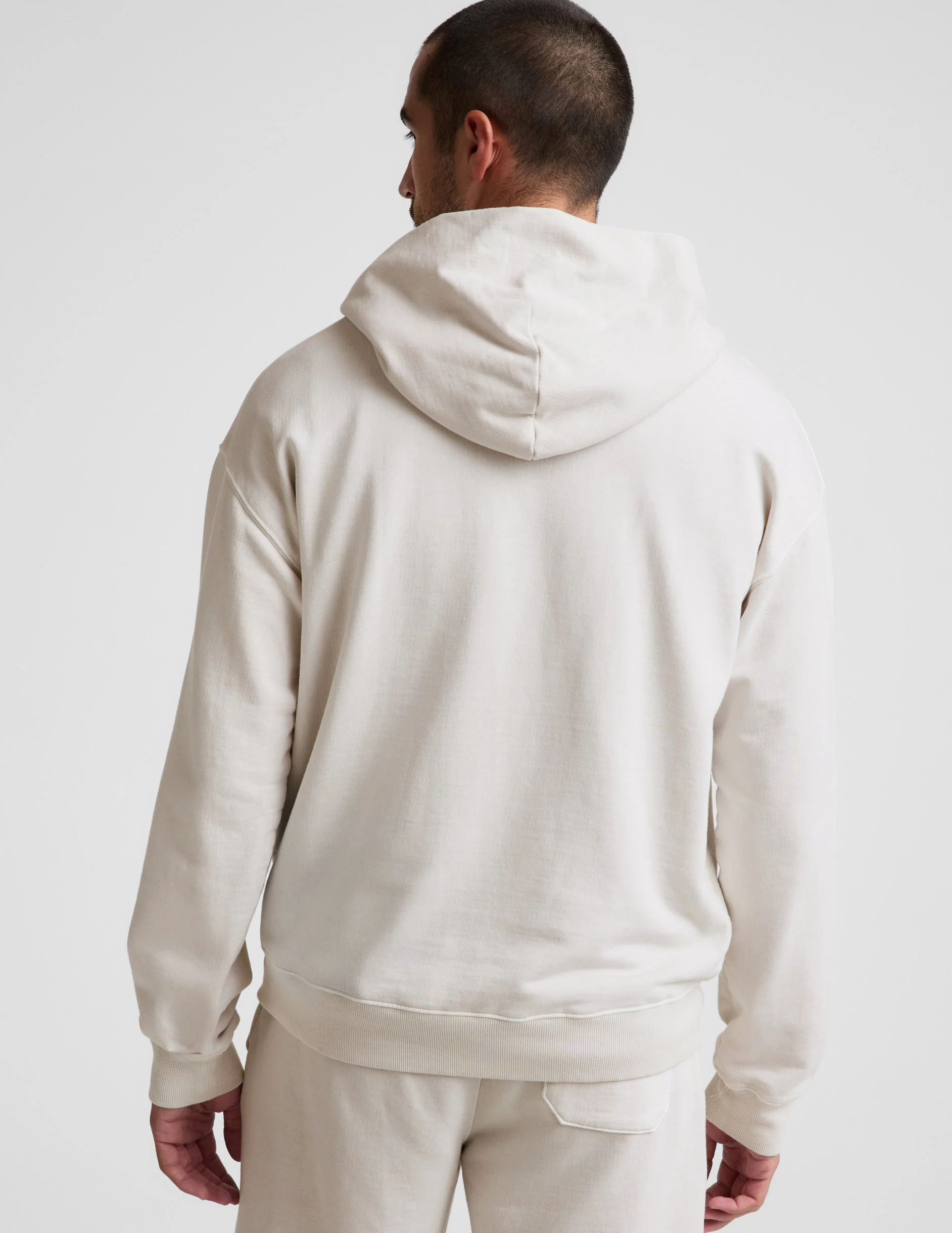 Beach Washed Terry Men's Hoodie - Image 3