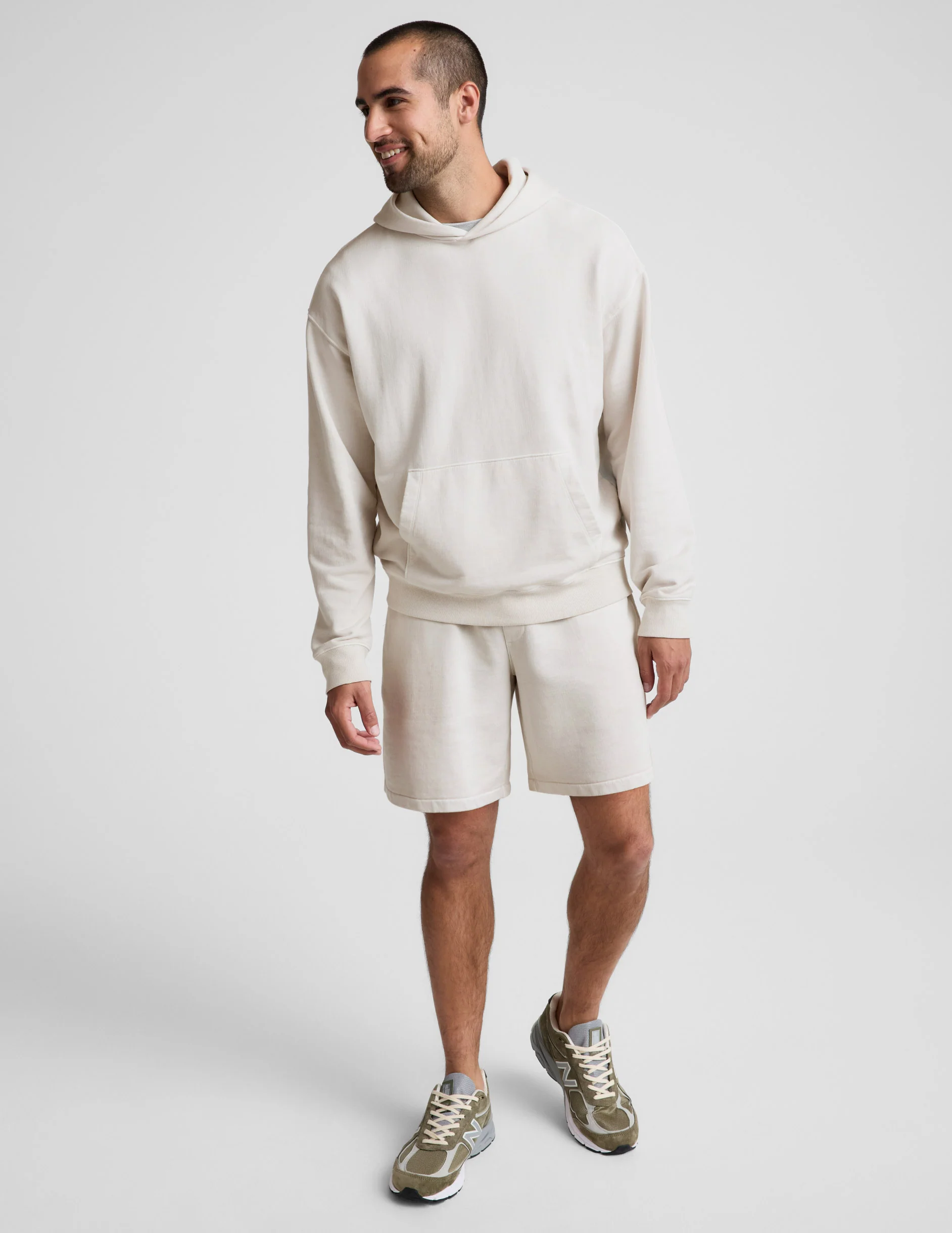 Beach Washed Terry Men's Hoodie - Image 5