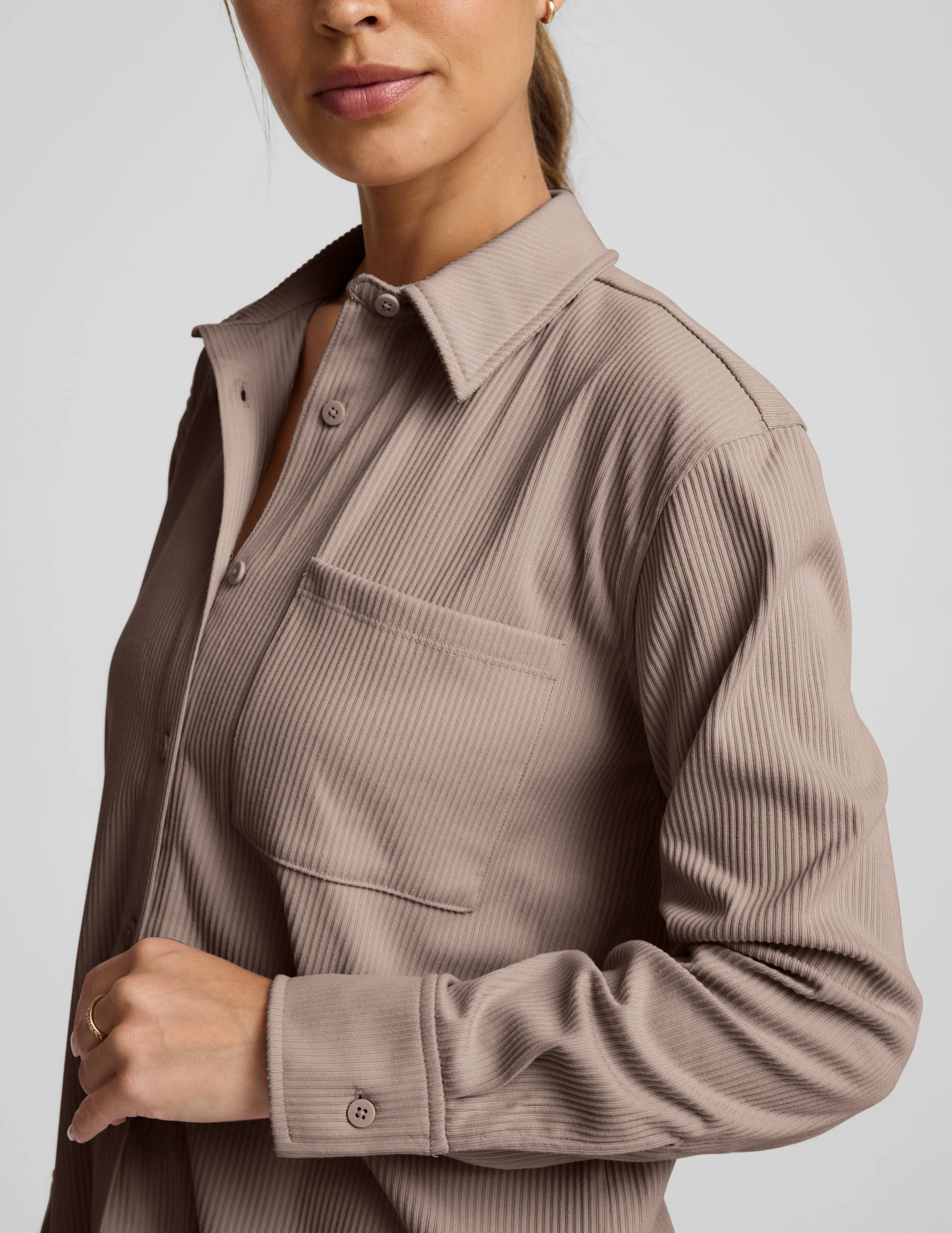 Breathe Easy Comfort Cord Button Up - Image 4