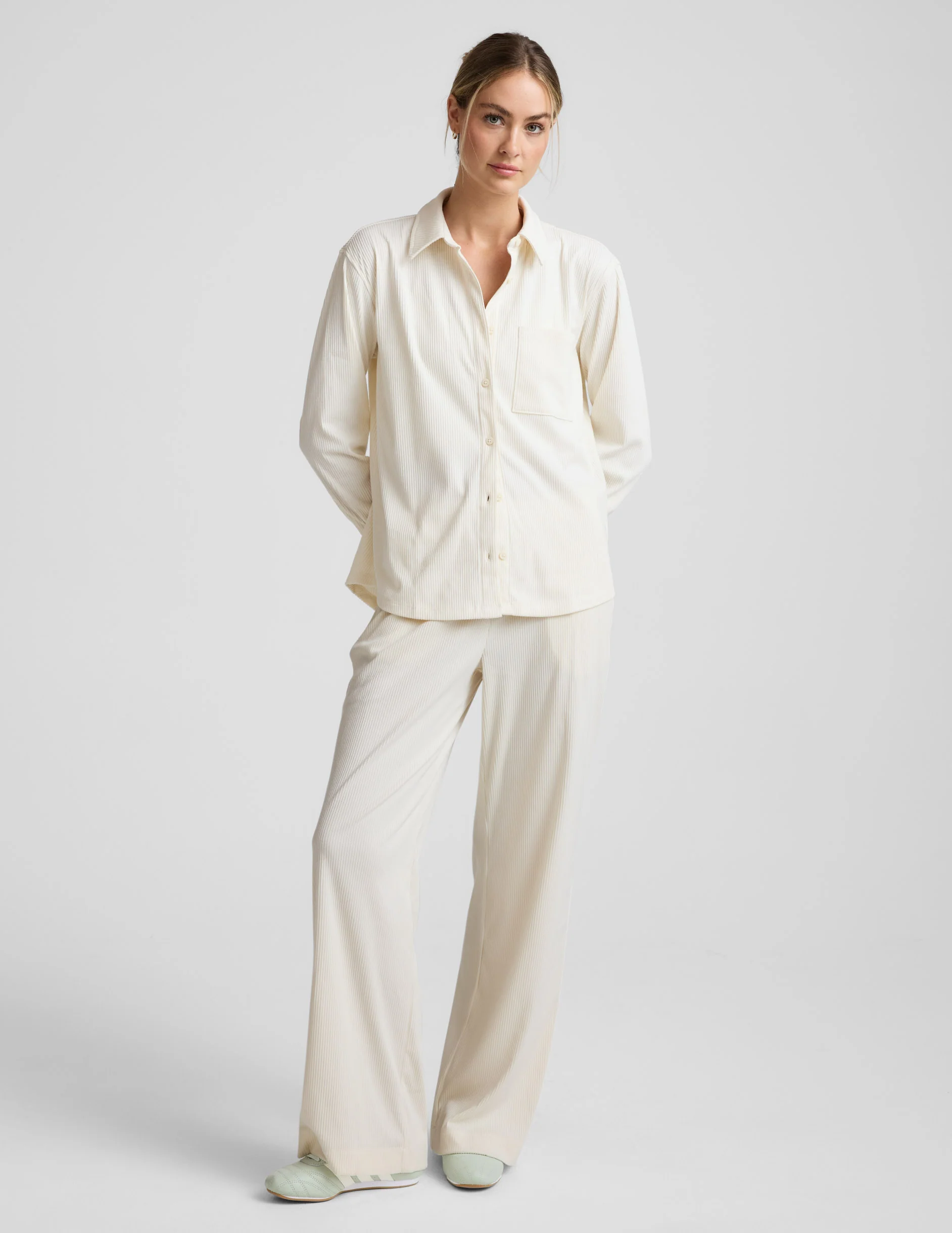 Breathe Easy Comfort Cord Button Up - Image 4