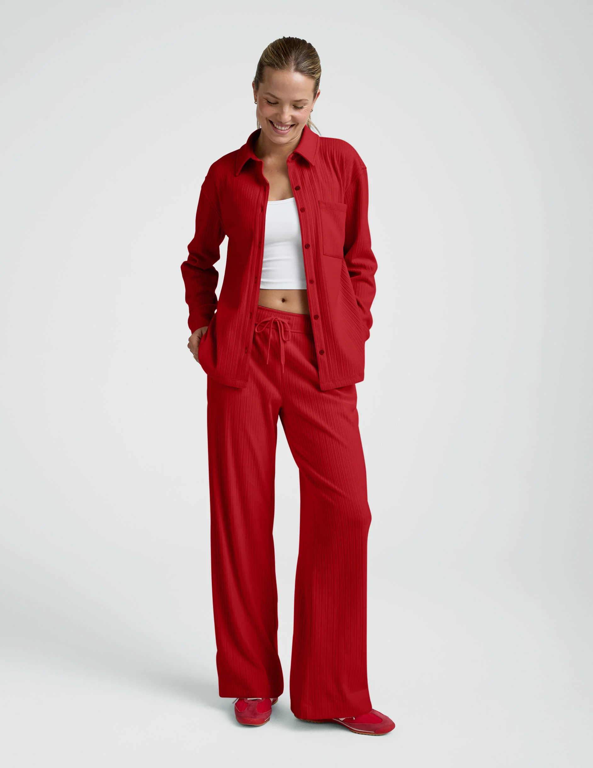 Breathe Easy Ribbed Front Shirt - Image 4