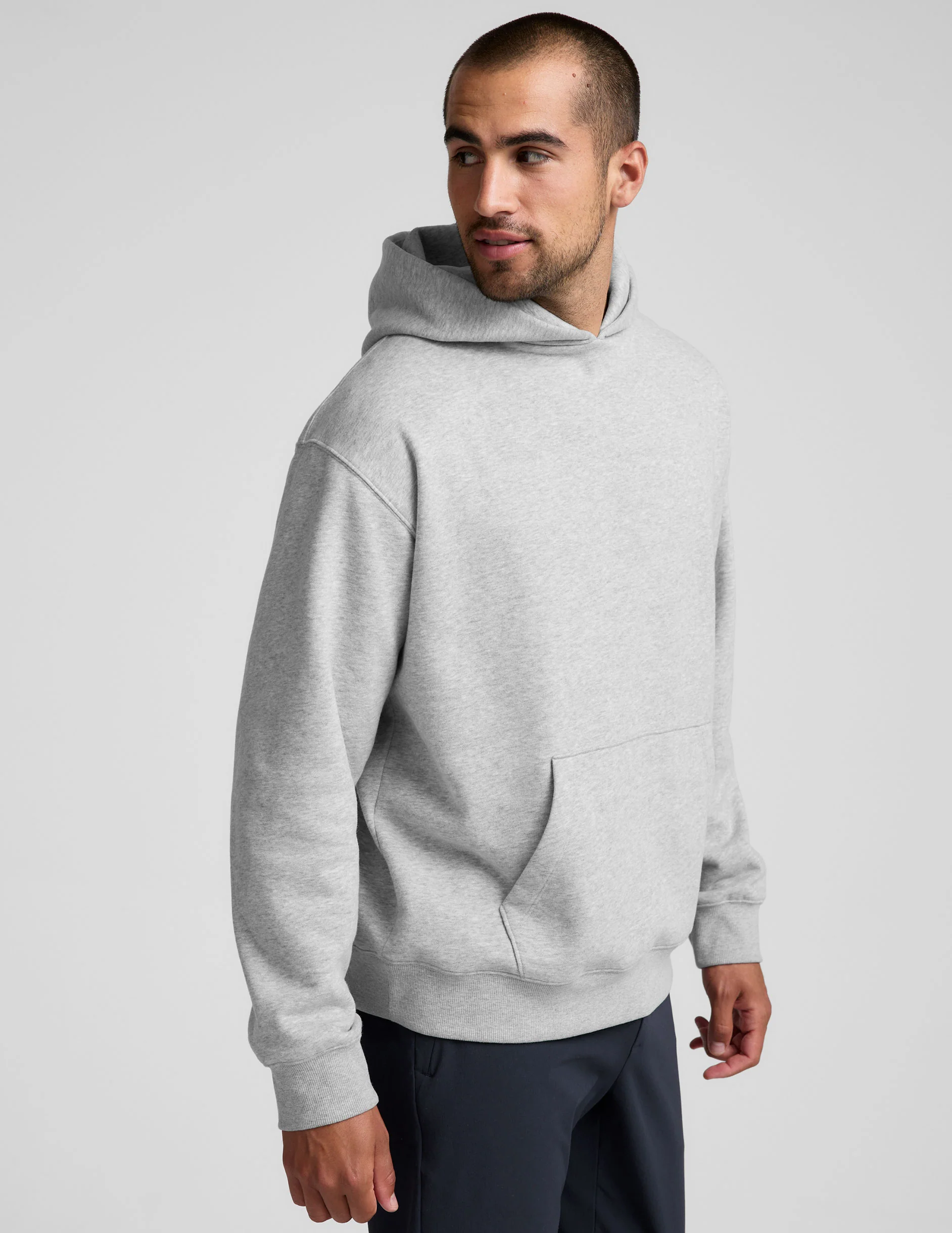 LuxeFleece™ Classic Men's Hoodie - Image 3