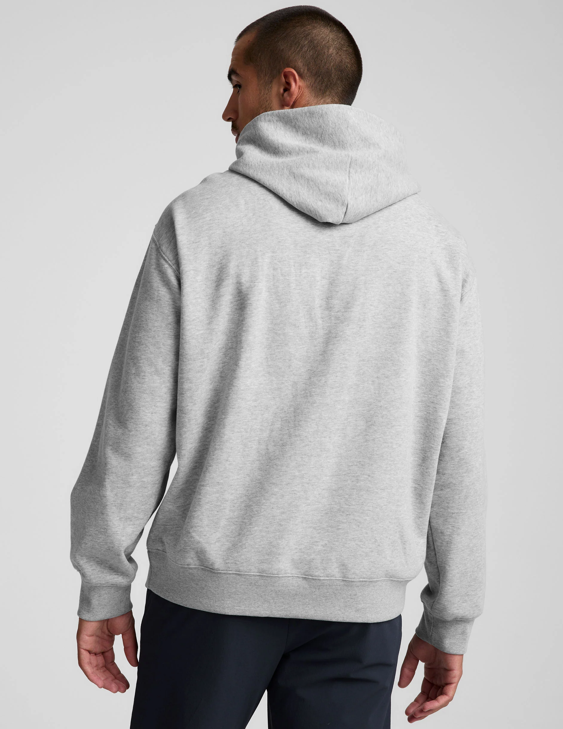 LuxeFleece™ Classic Men's Hoodie - Image 4