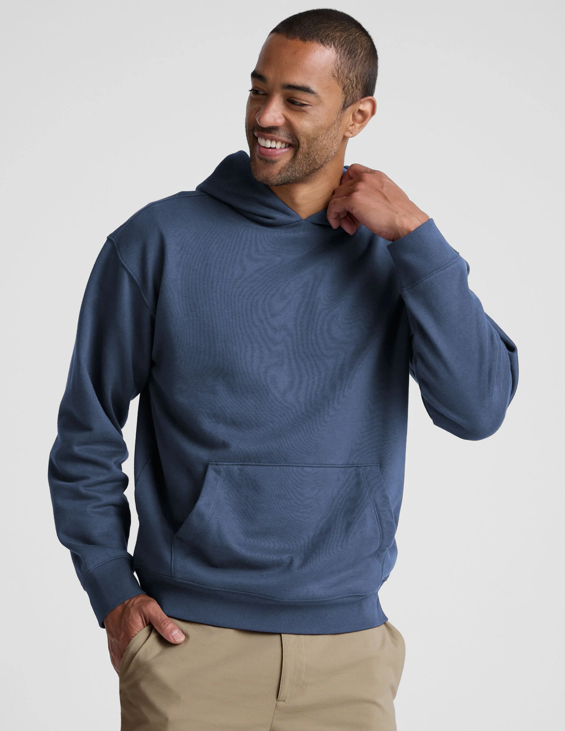 LuxeFleece™ Classic Men's Hoodie - Image 4