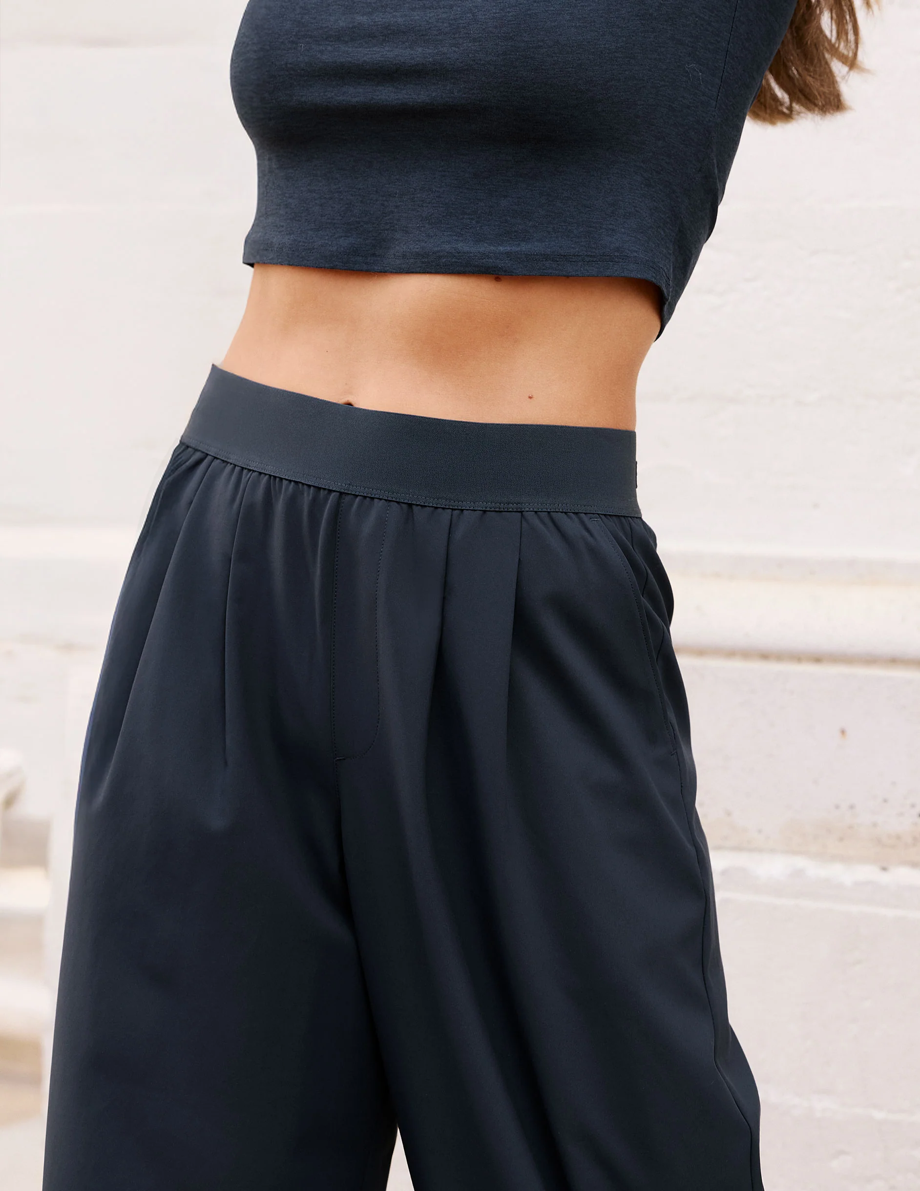 Elasticated Wide Leg Pant 29" - Image 2