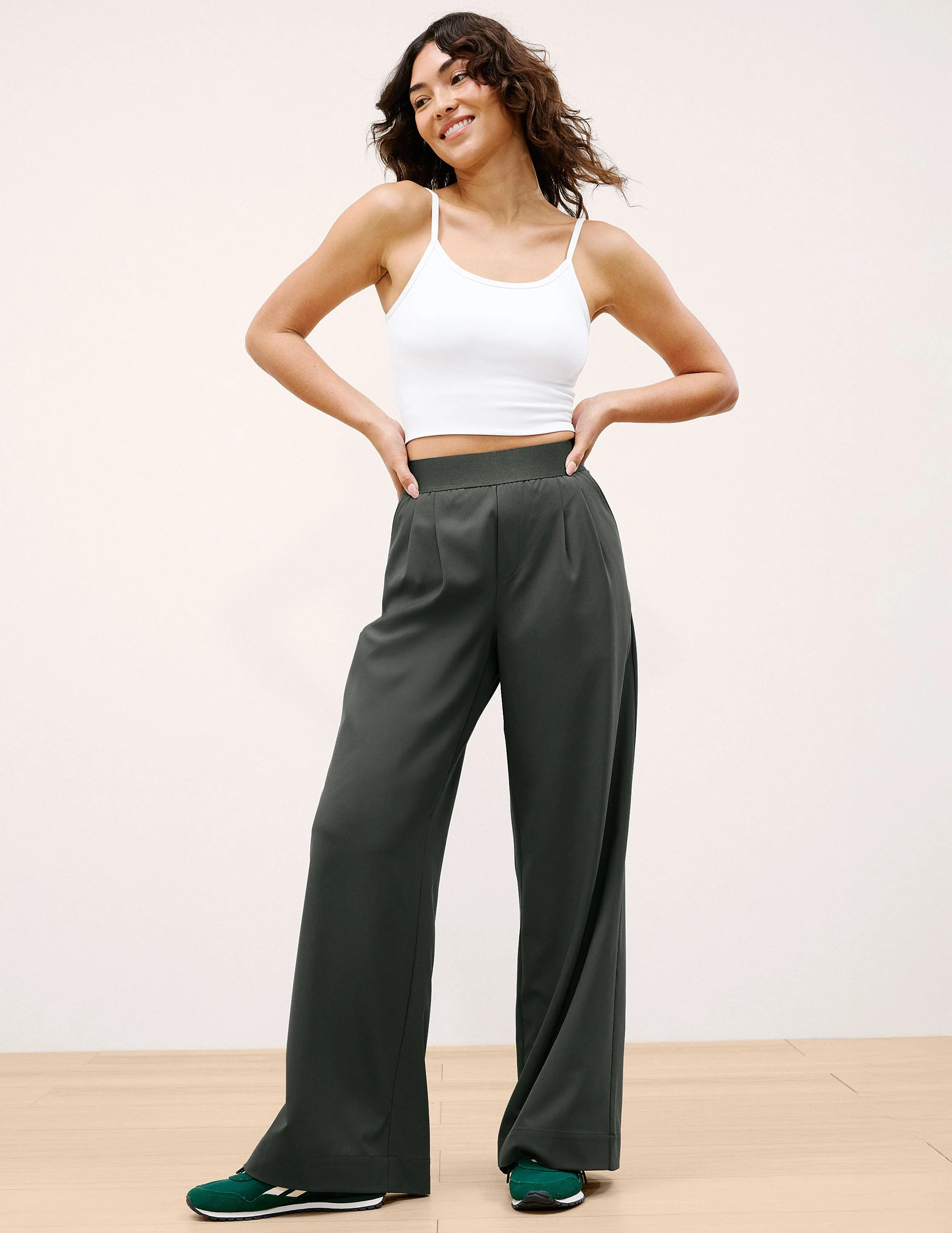 Elasticated Wide Leg Pant 31" - Image 6