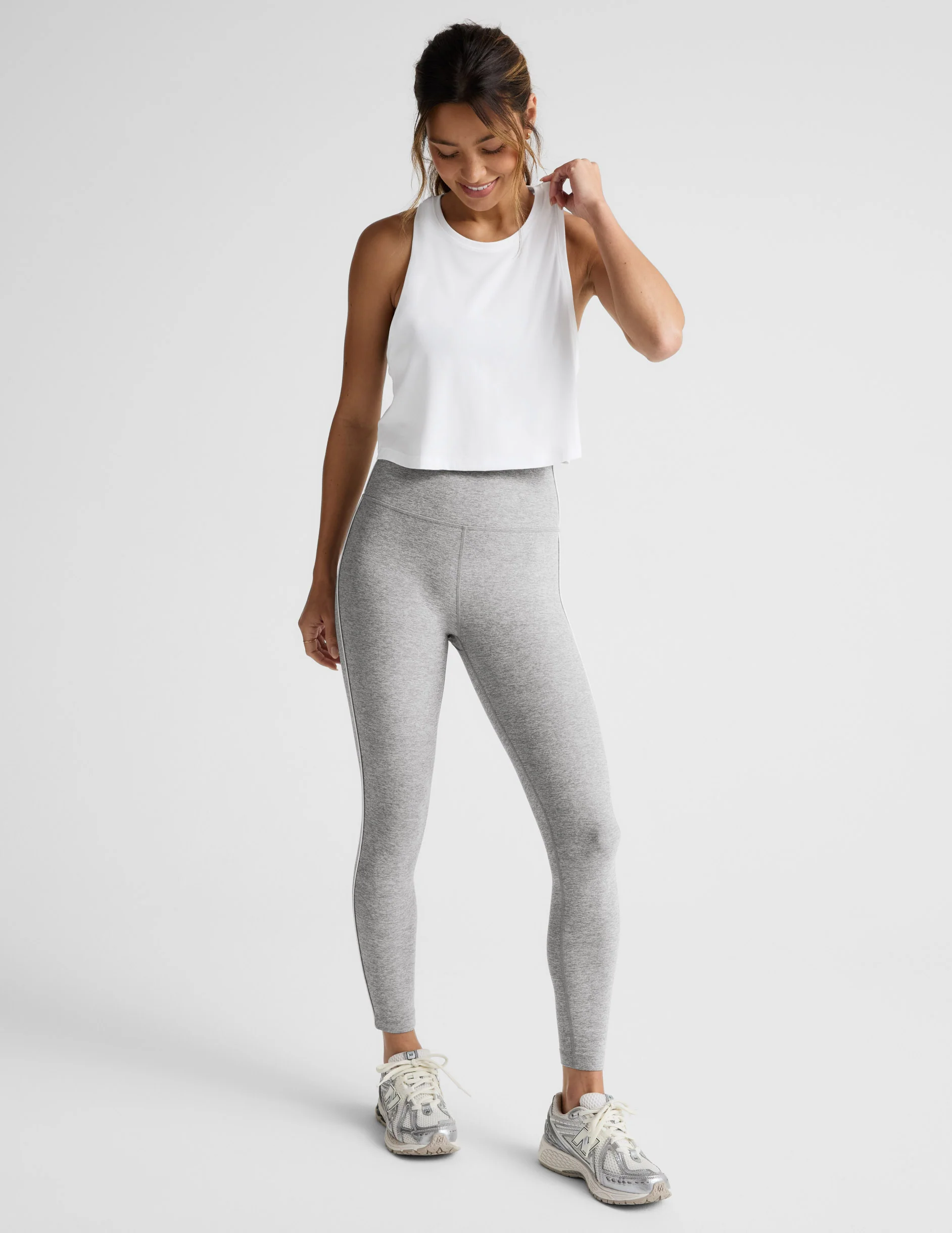 Featherweight Rebalance Racerback Cropped Tank - Image 2