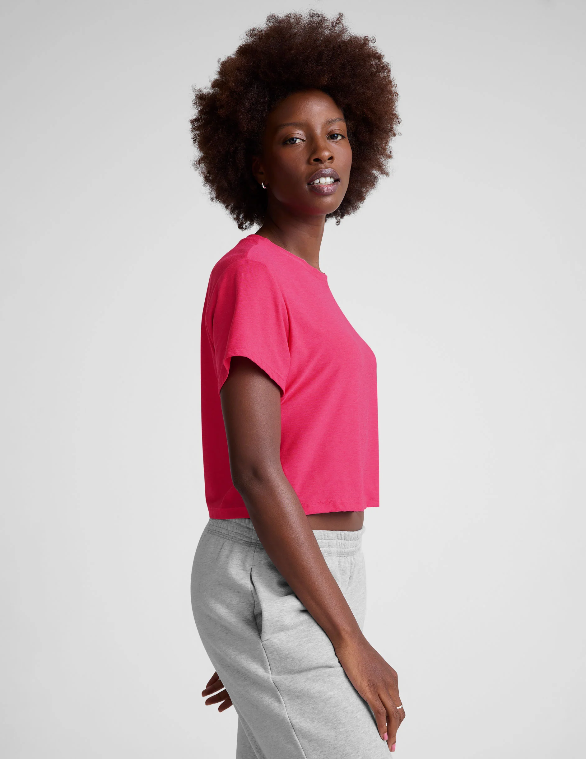 Featherweight Supreme Cropped Tee - Image 2
