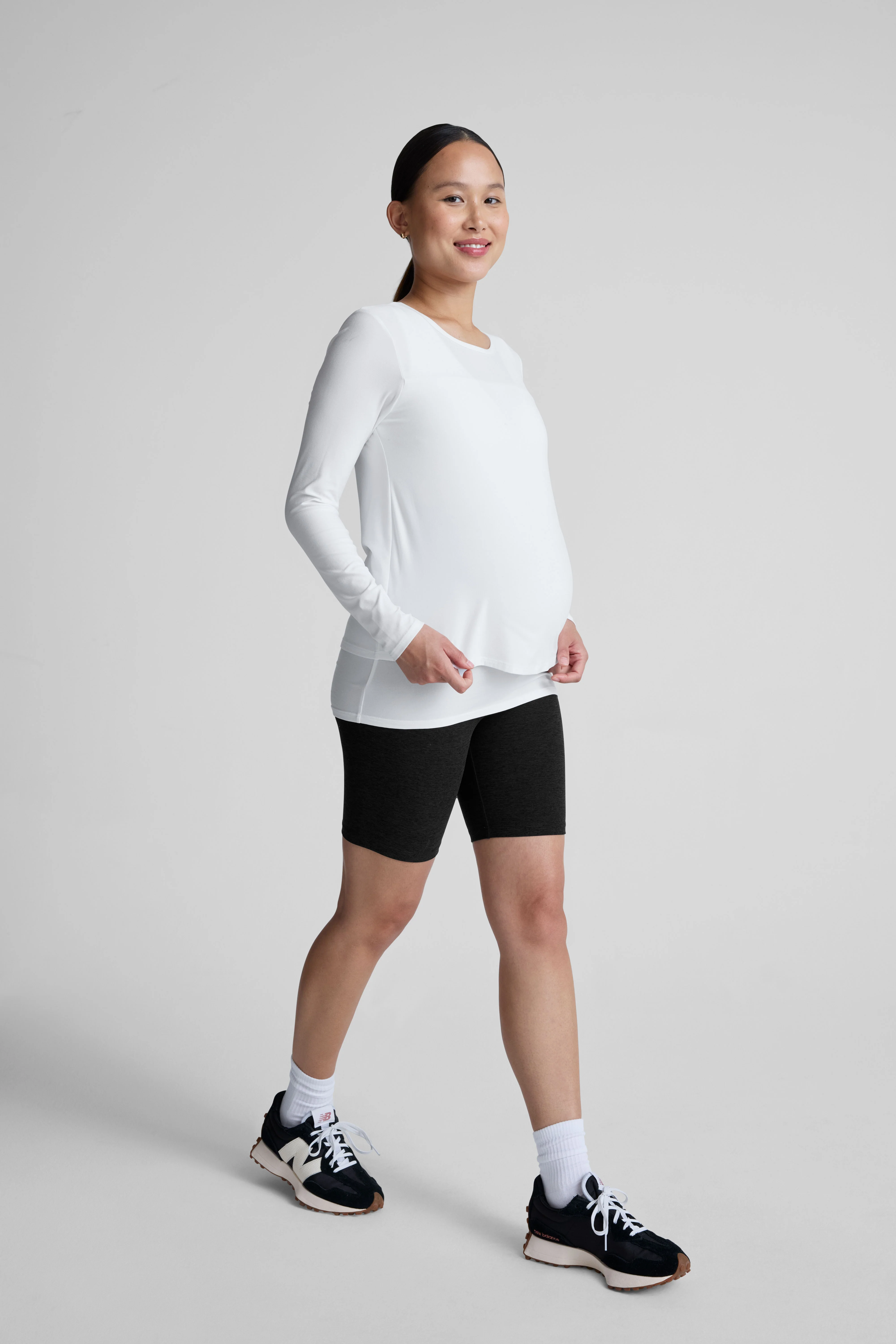 Featherweight Under Wraps Nursing Overlap Tee - Image 6