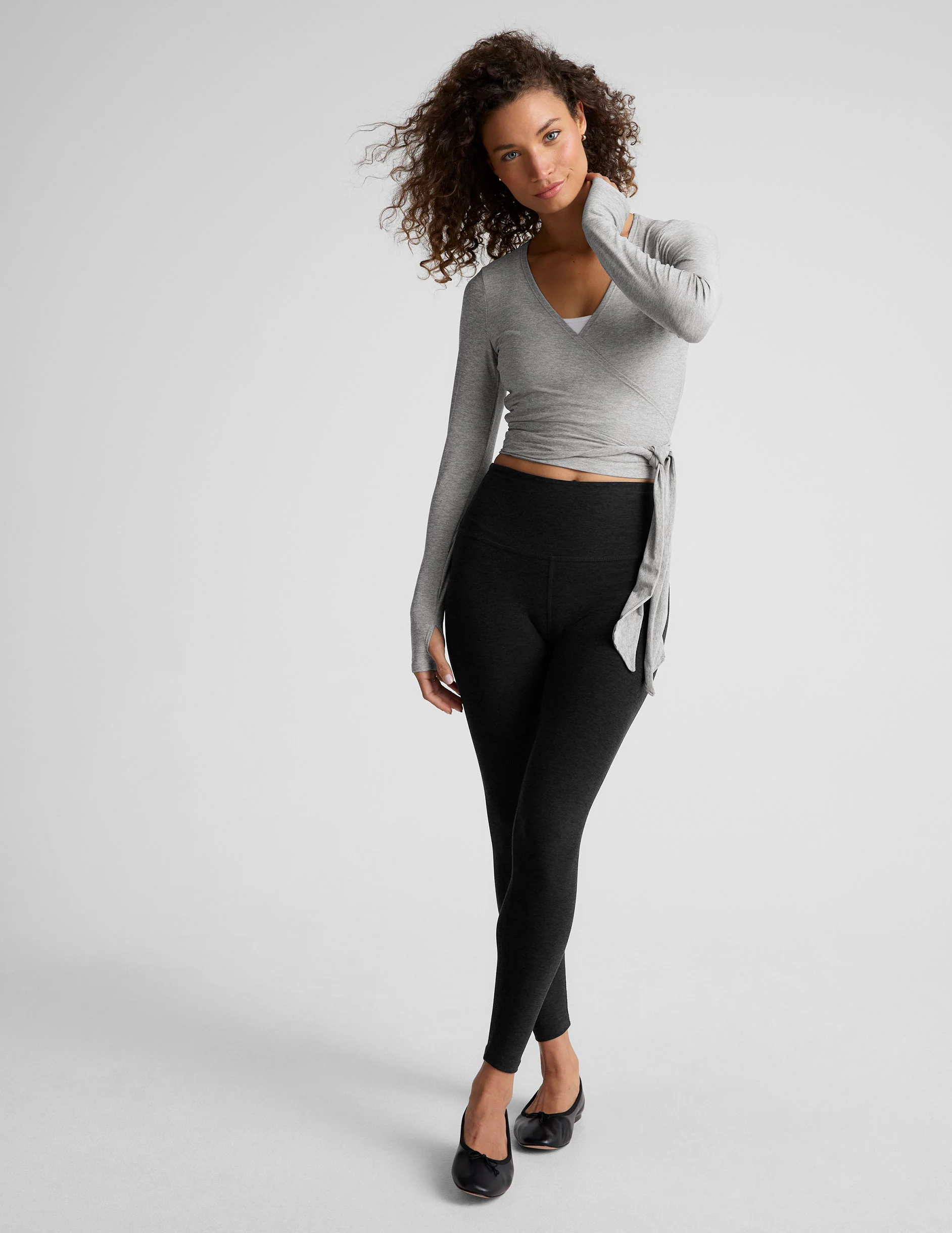 Featherweight Waist No Time Wrap Top - Image 4