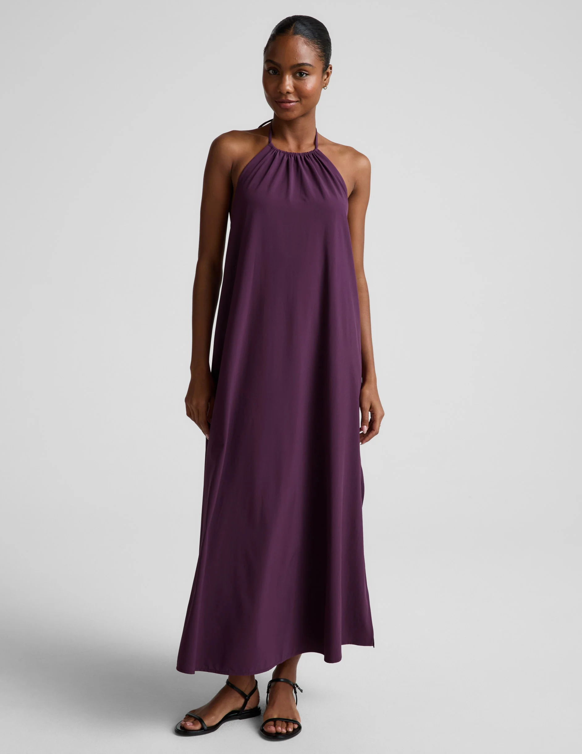 Go With The Flow Halter Dress - Image 2