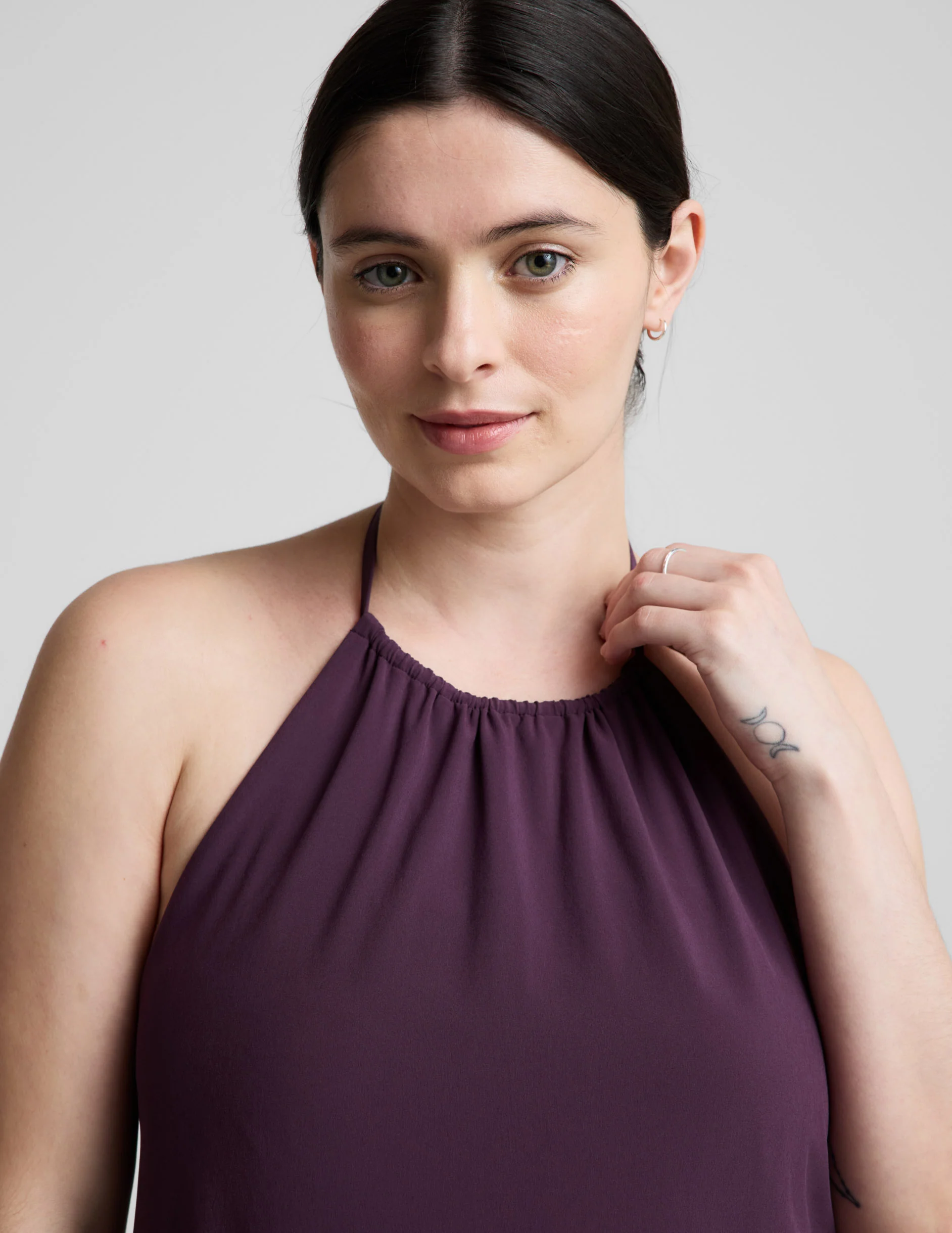 Go With The Flow Halter Dress - Image 4