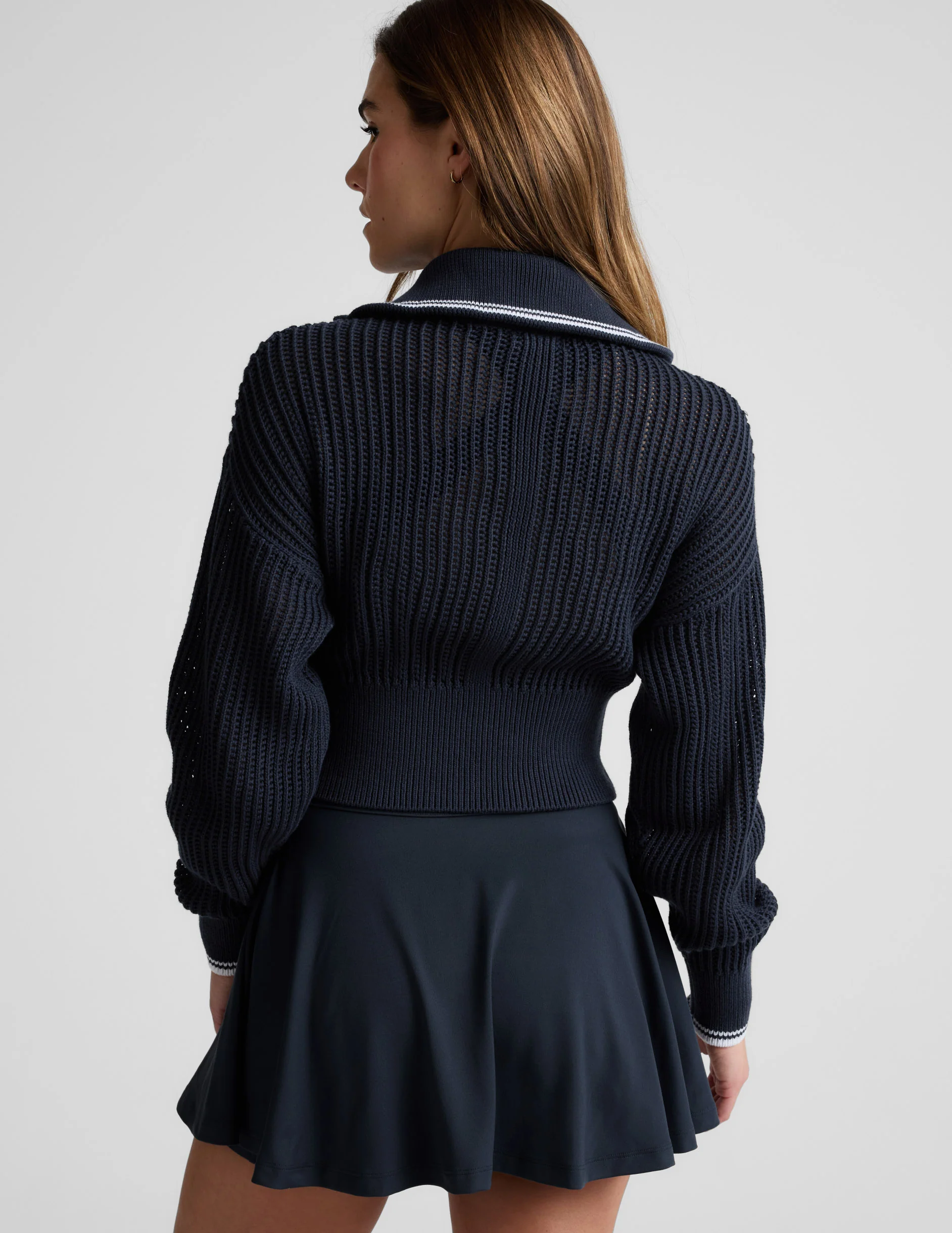 Here's The Stitch Zip Sweater - Image 4
