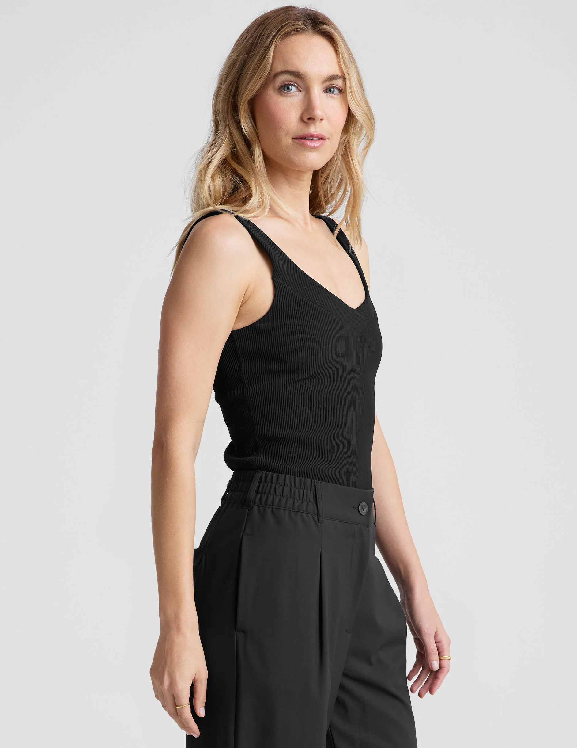 Impulse Ribbed Classic Tank - Image 3