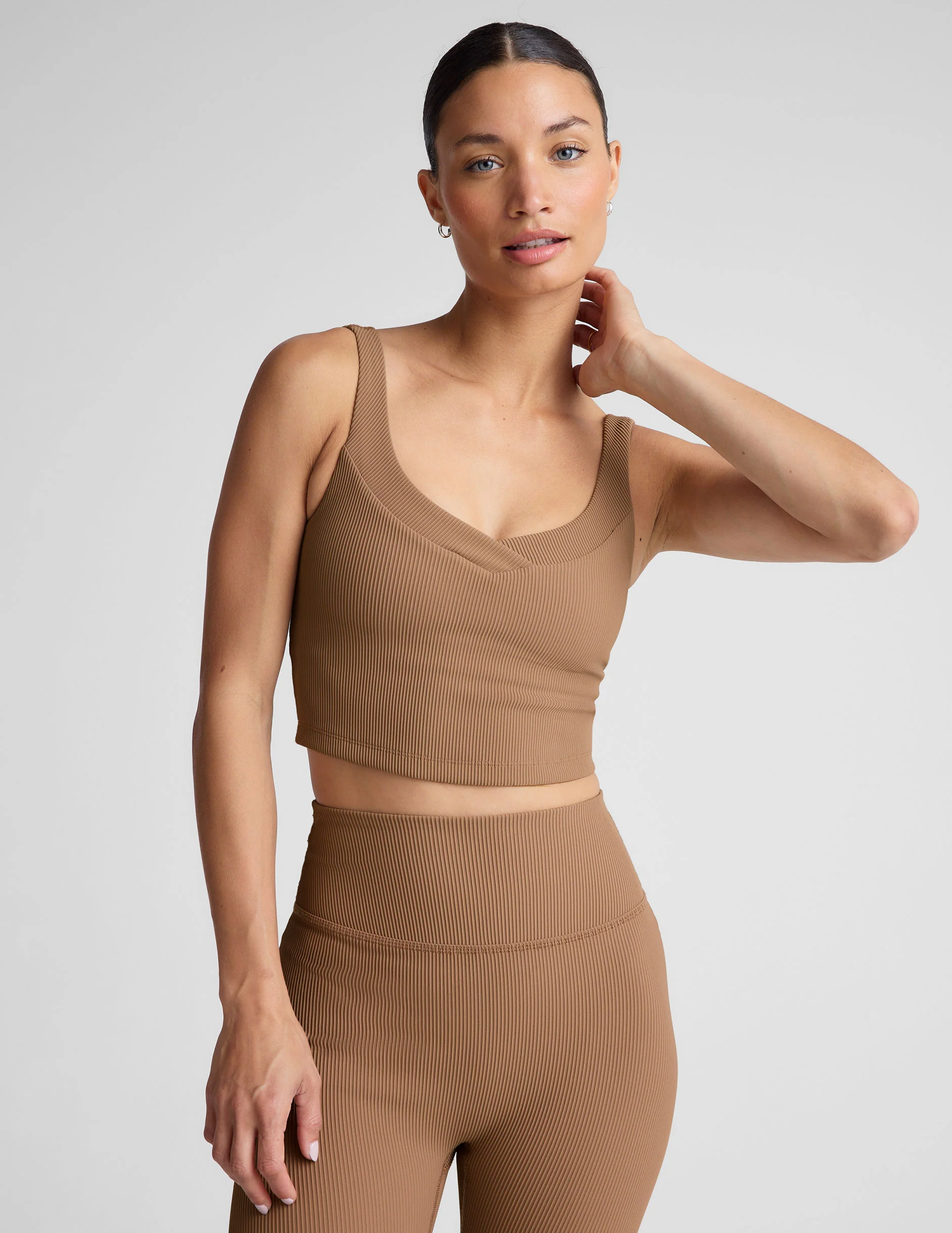 Impulse Ribbed Cropped Tank - Image 3