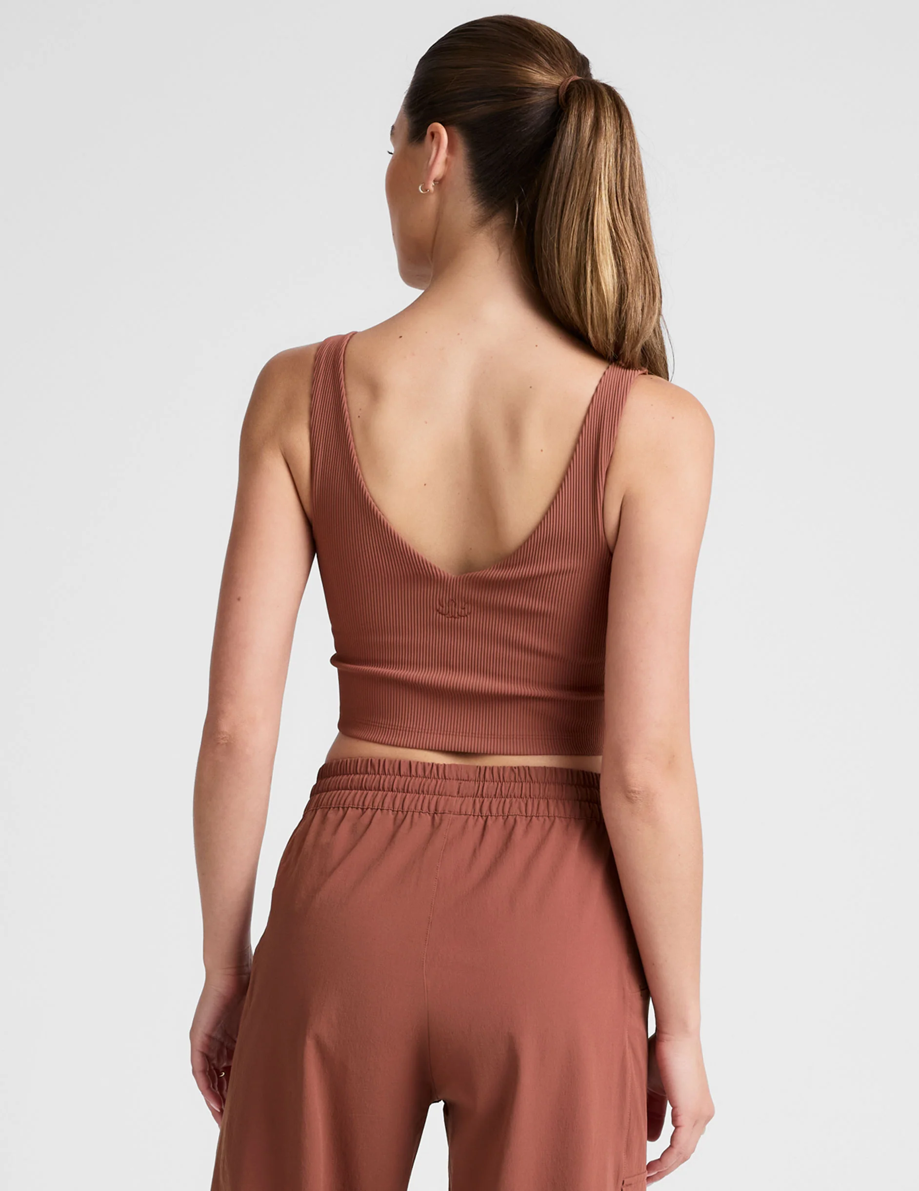 Impulse Ribbed Cropped Tank - Image 4