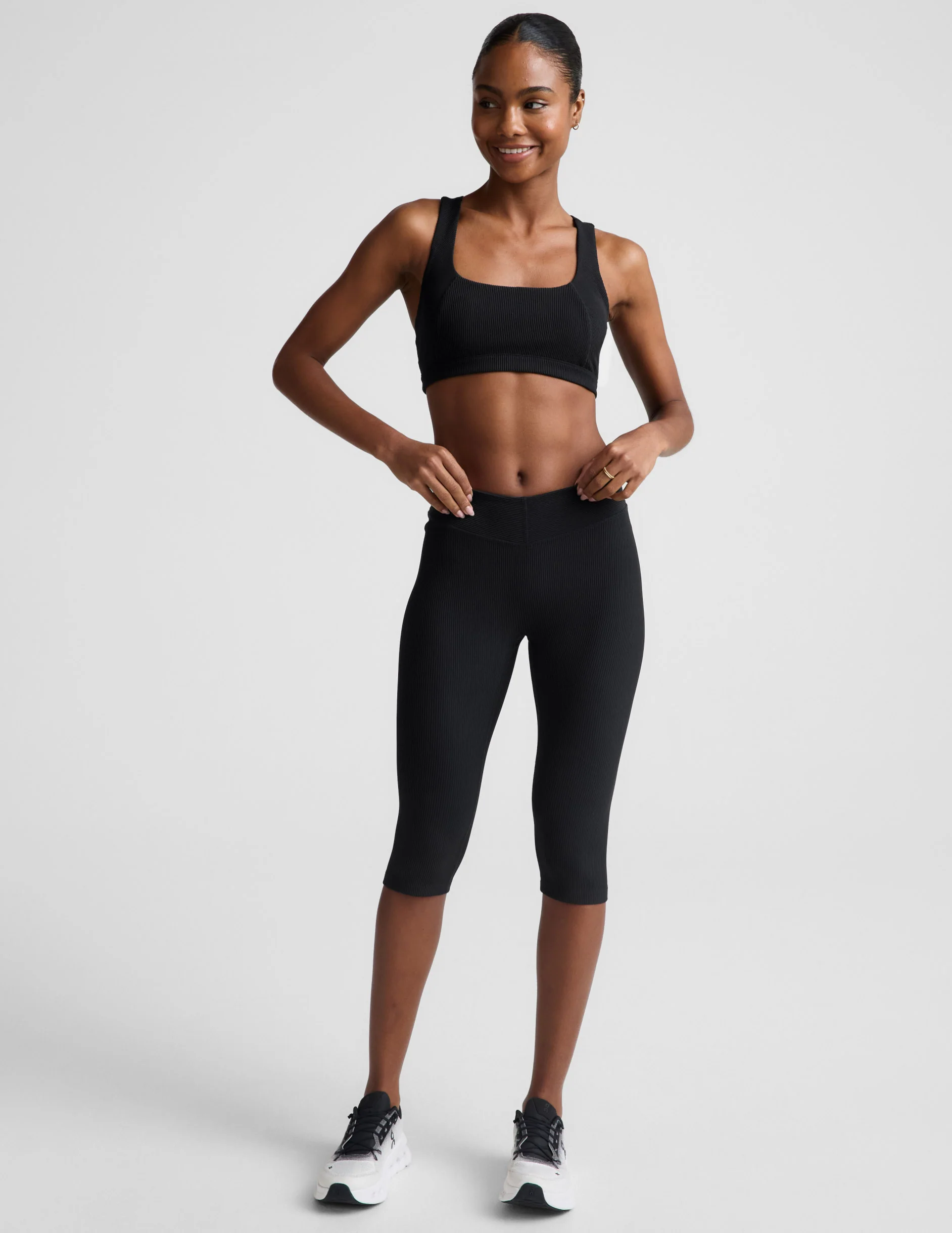 Impulse Ribbed Scoop Neck Bra - Image 2
