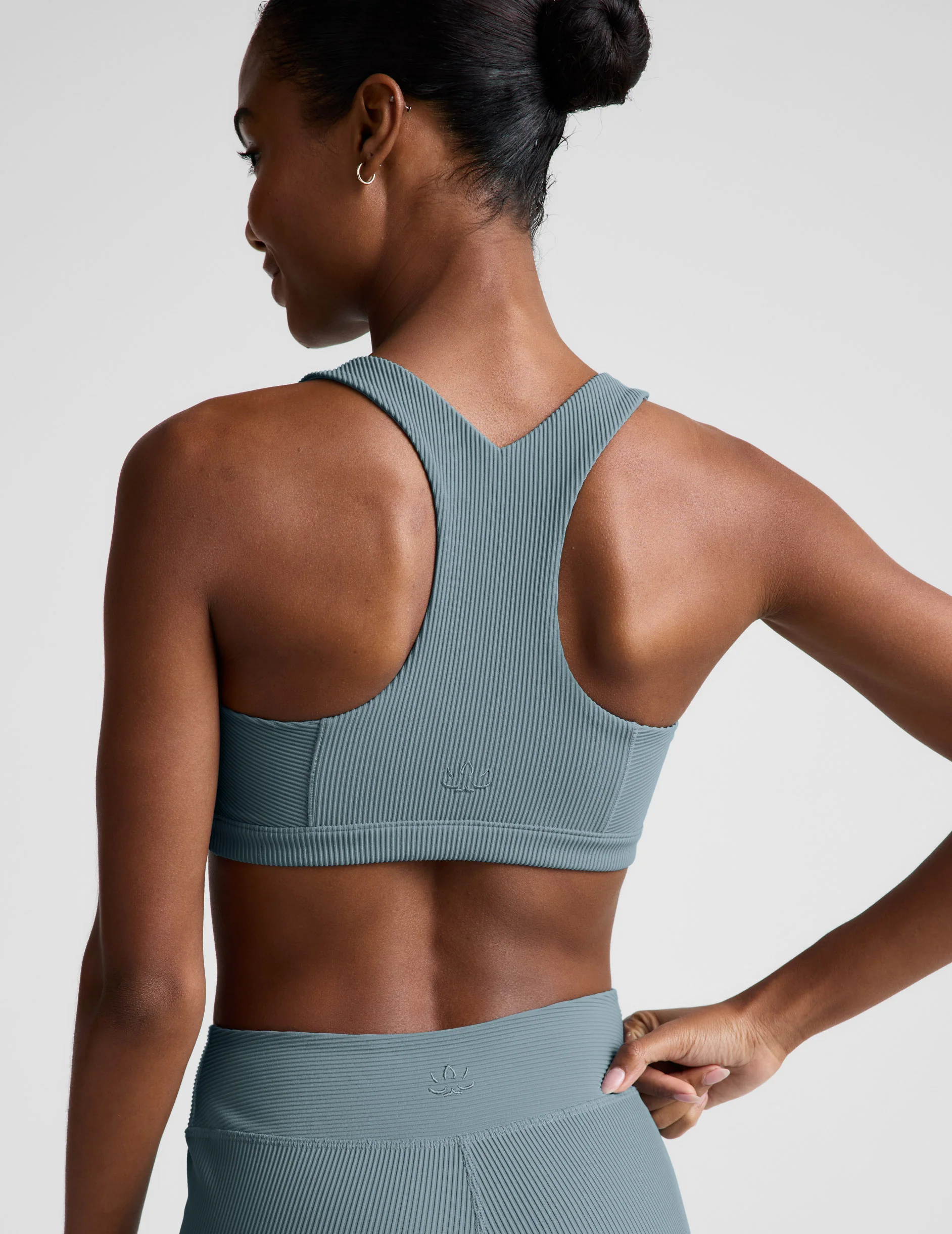 Impulse Ribbed Scoop Neck Bra - Image 3