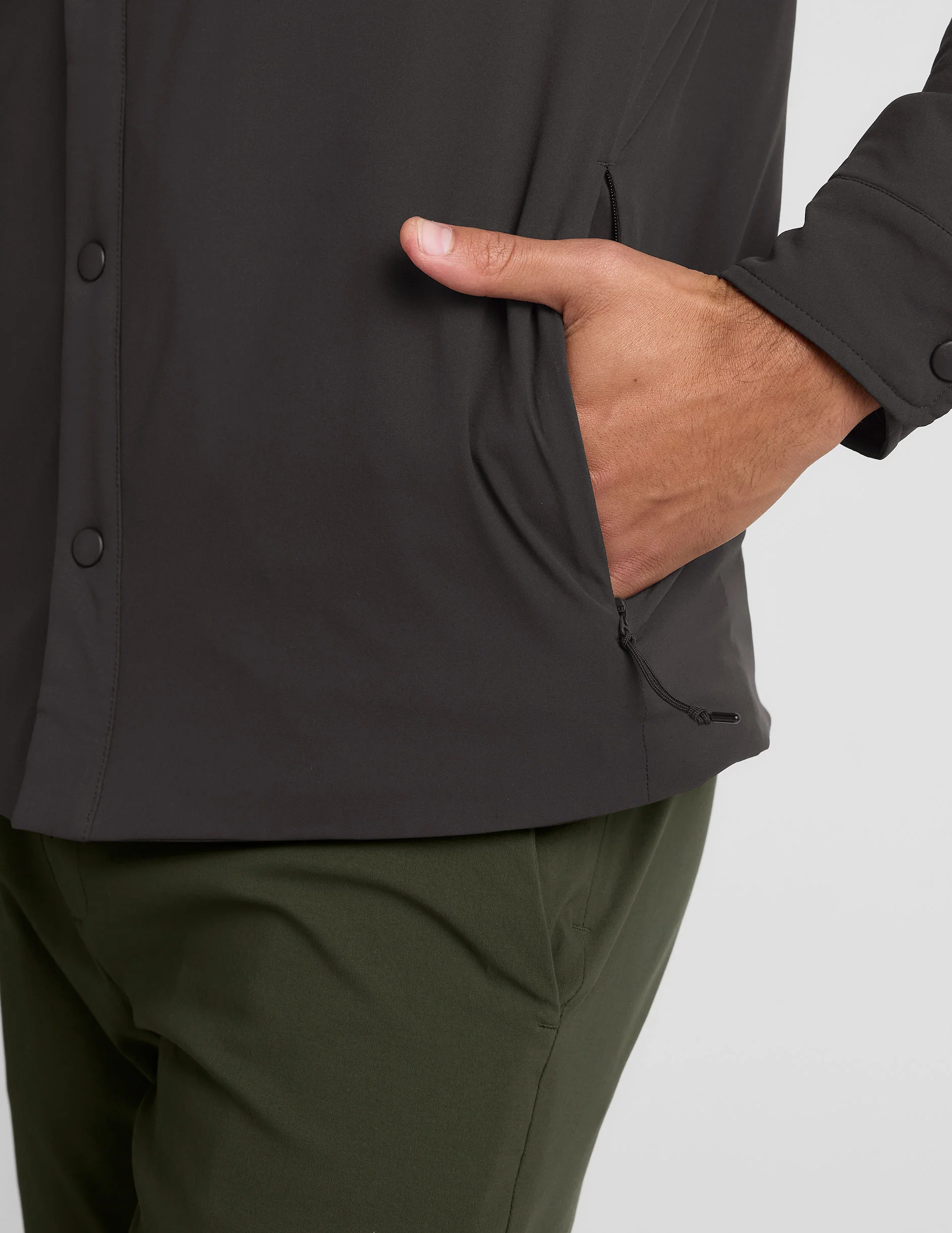 In Flight Insulated Men's Shirt Jacket - Image 6