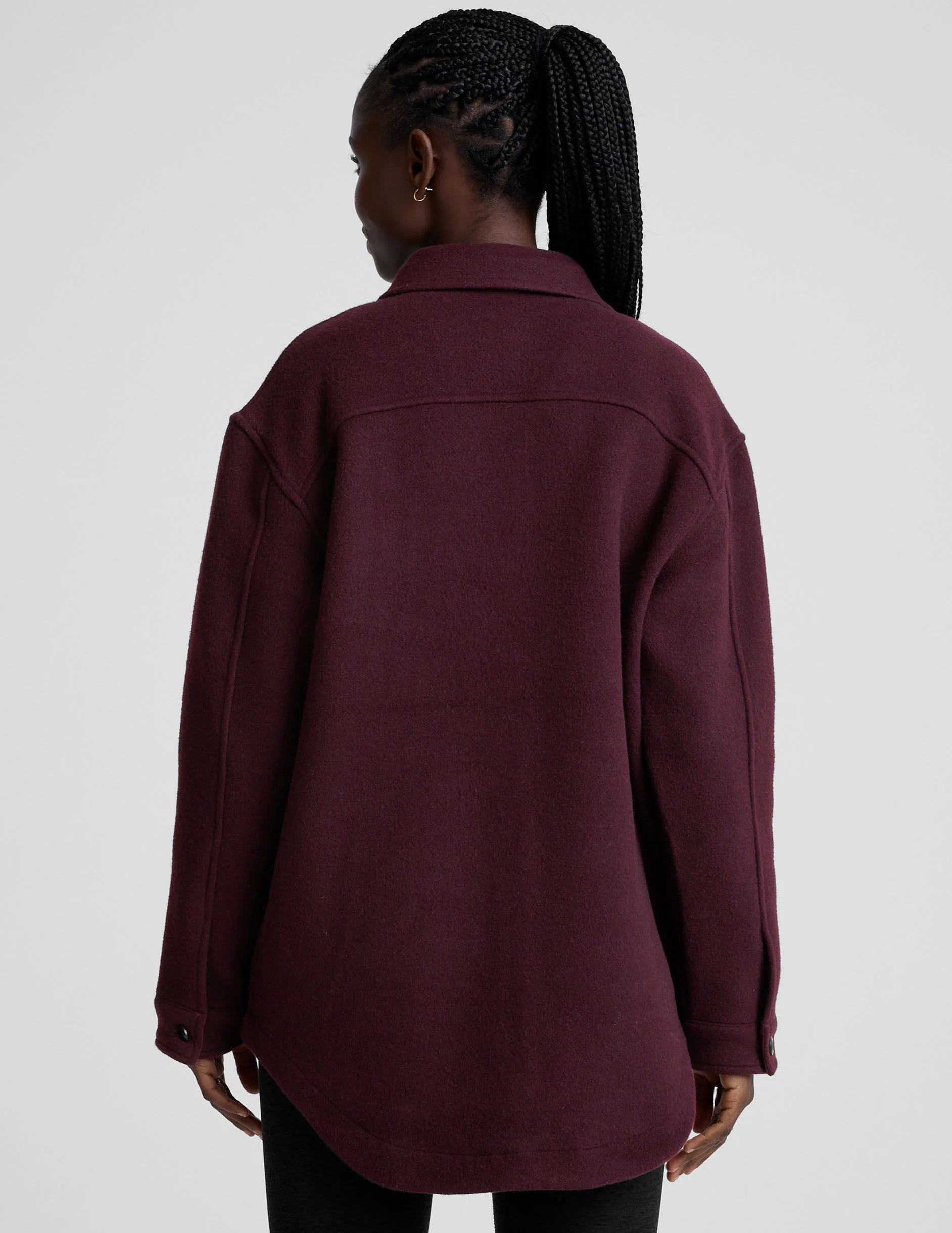 Insulated Wool Shirt Jacket - Image 3