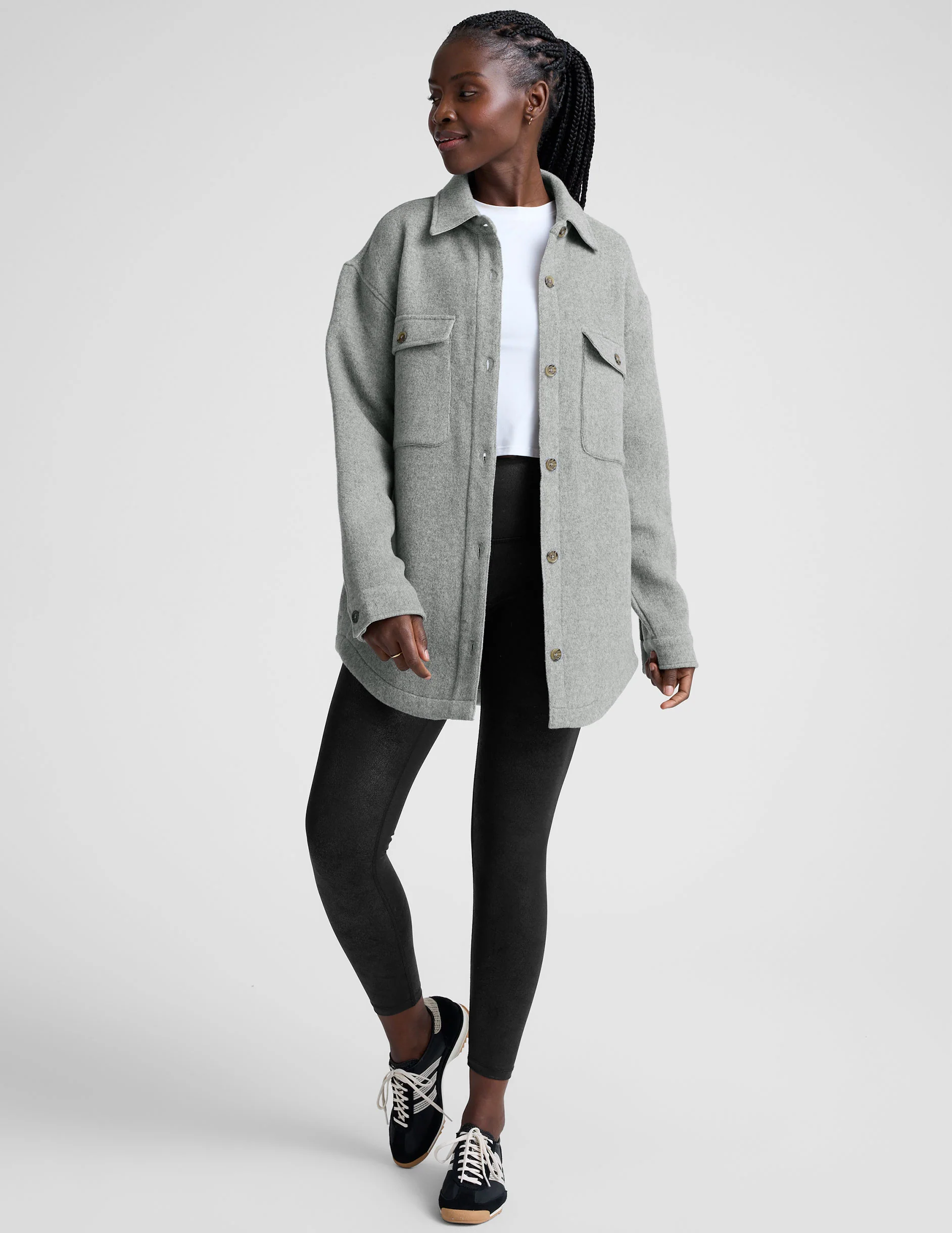 Insulated Wool Shirt Jacket - Image 6