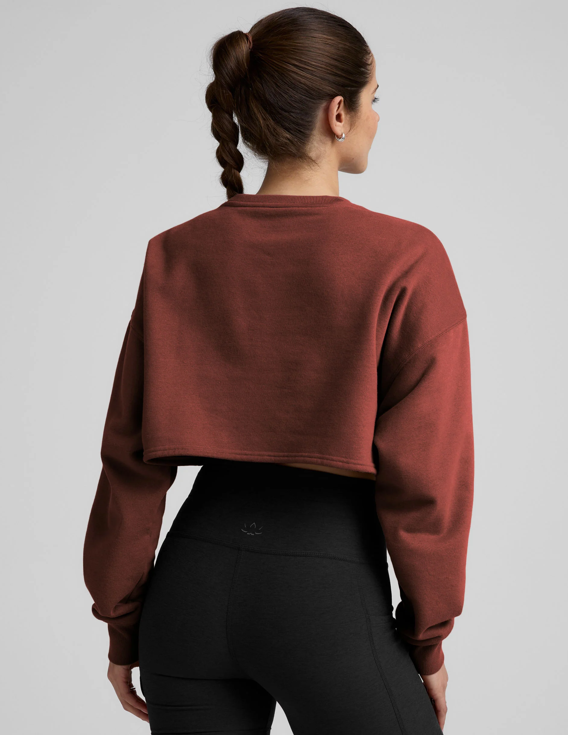 LuxeFleece™ Cropped Sweatshirt - Image 3