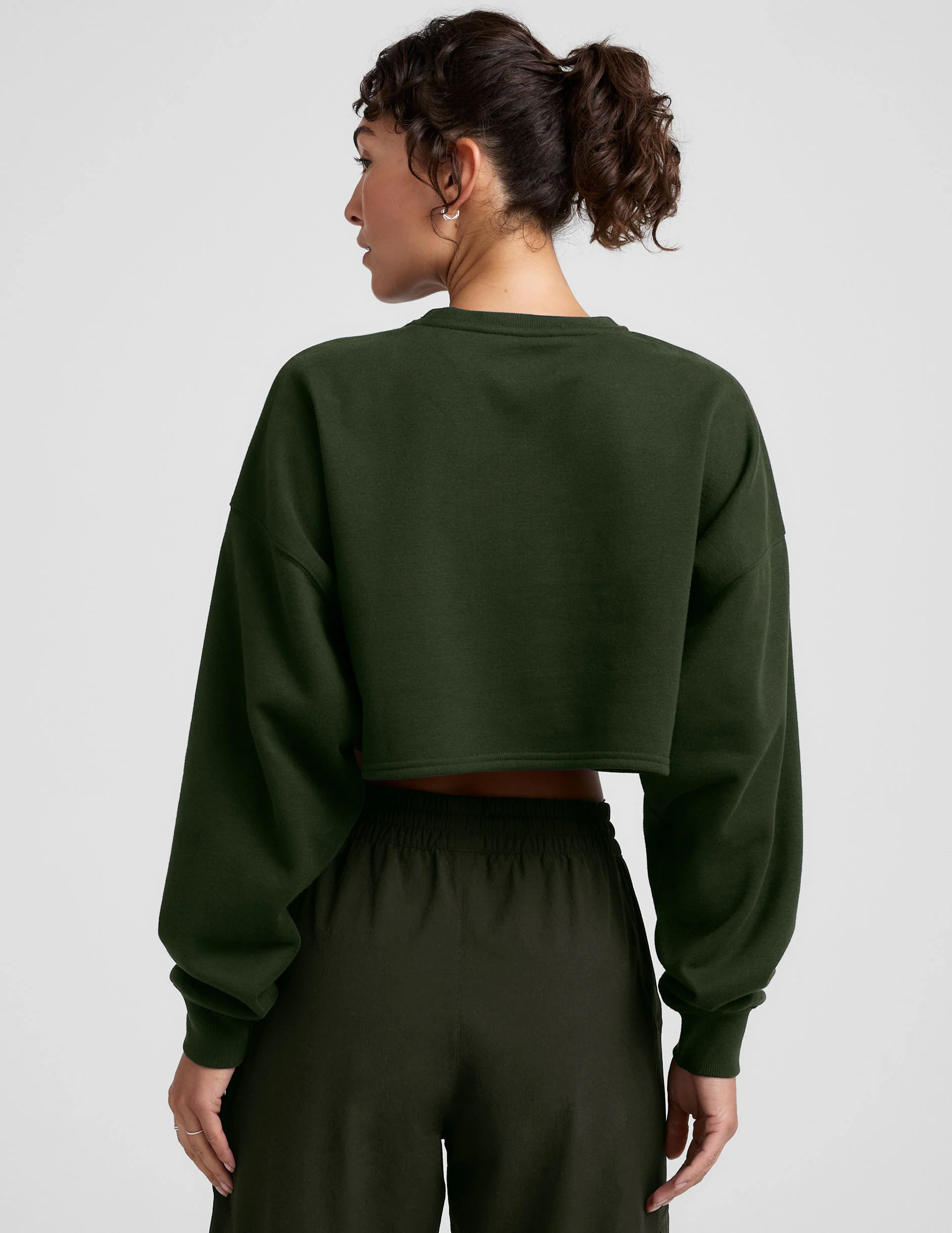 LuxeFleece™ Cropped Sweatshirt - Image 3