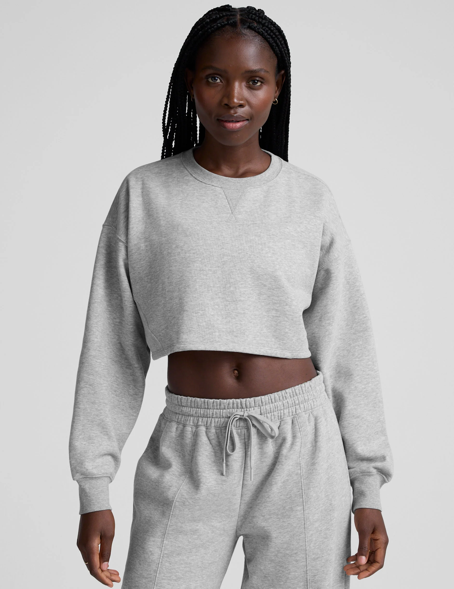 LuxeFleece™ Cropped Sweatshirt - Image 2