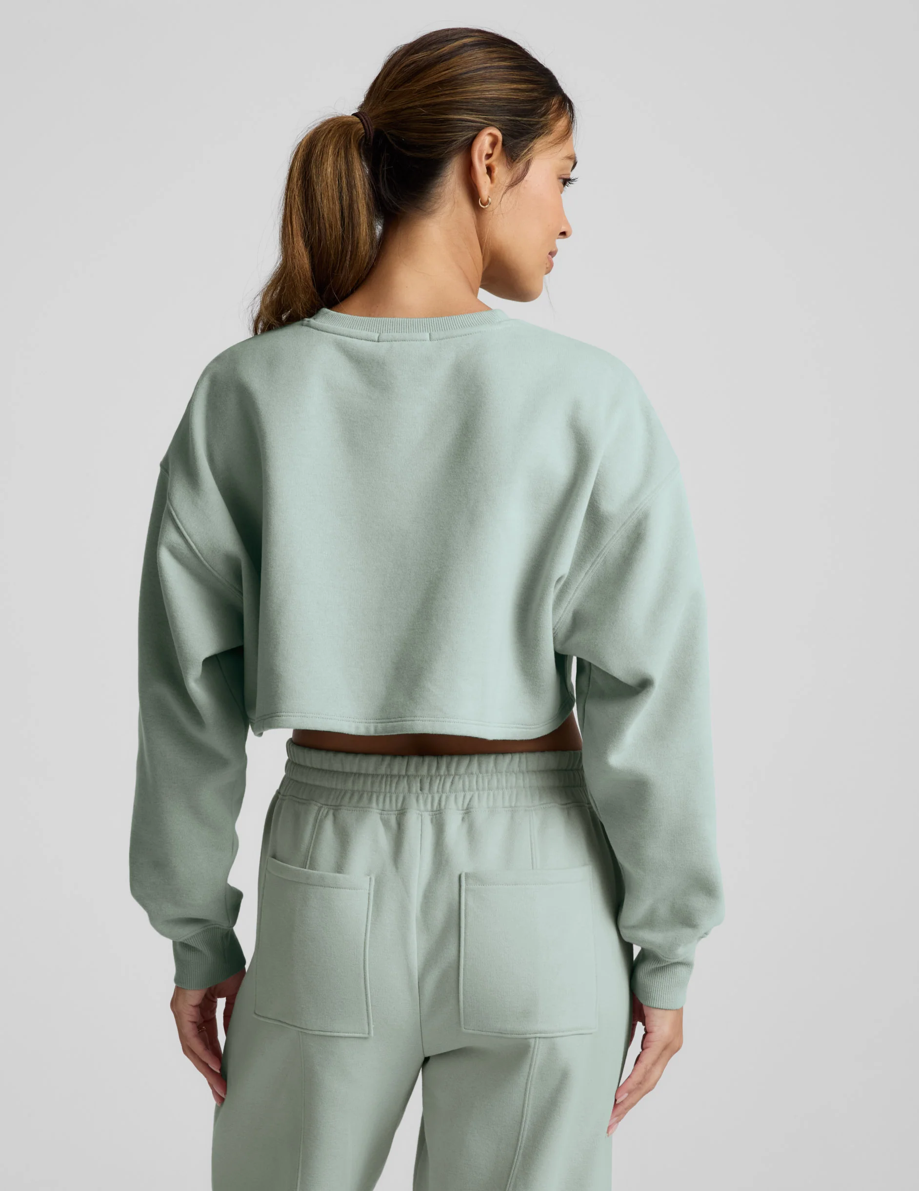LuxeFleece™ Cropped Sweatshirt - Image 3