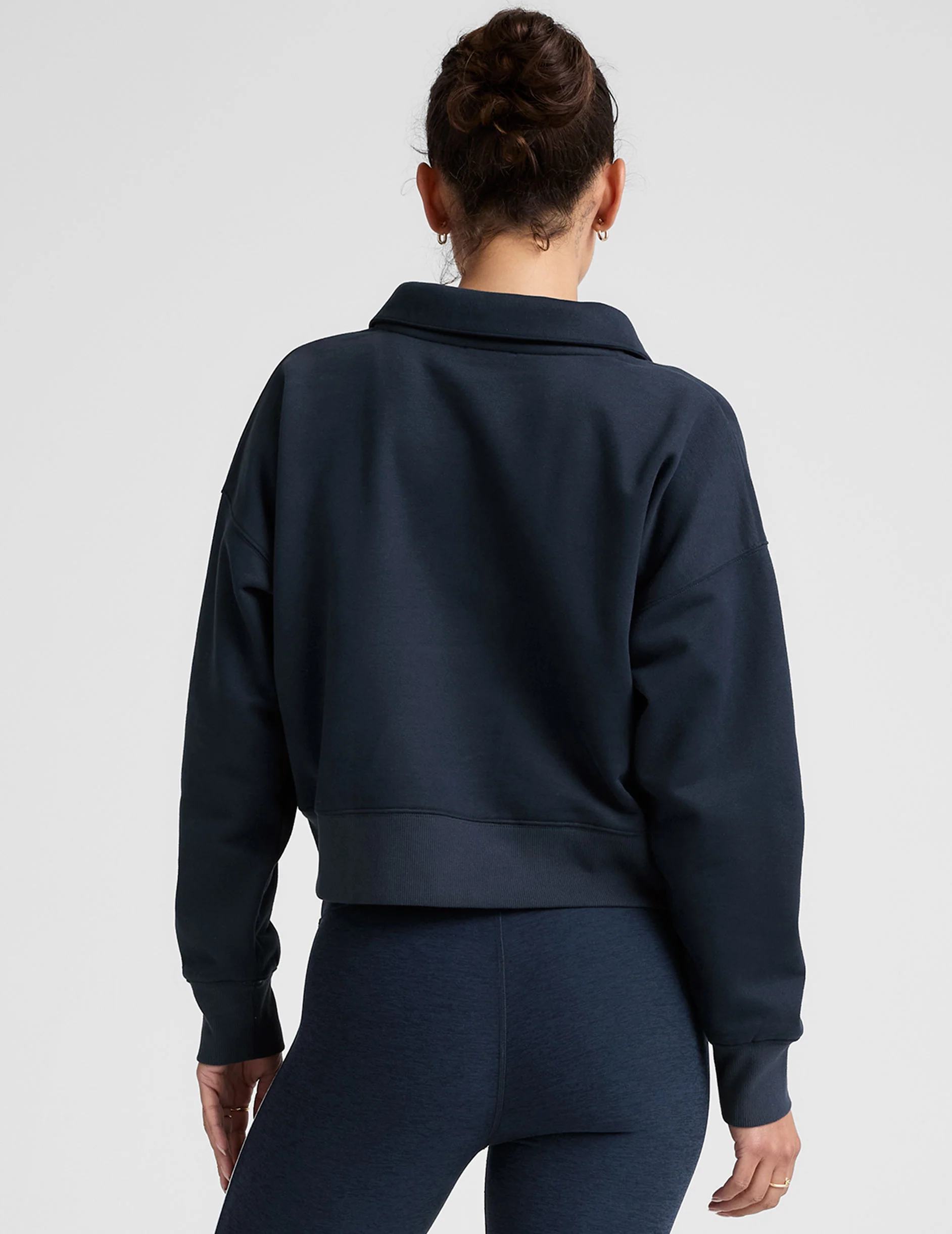 LuxeFleece™ Collared Sweatshirt - Image 5