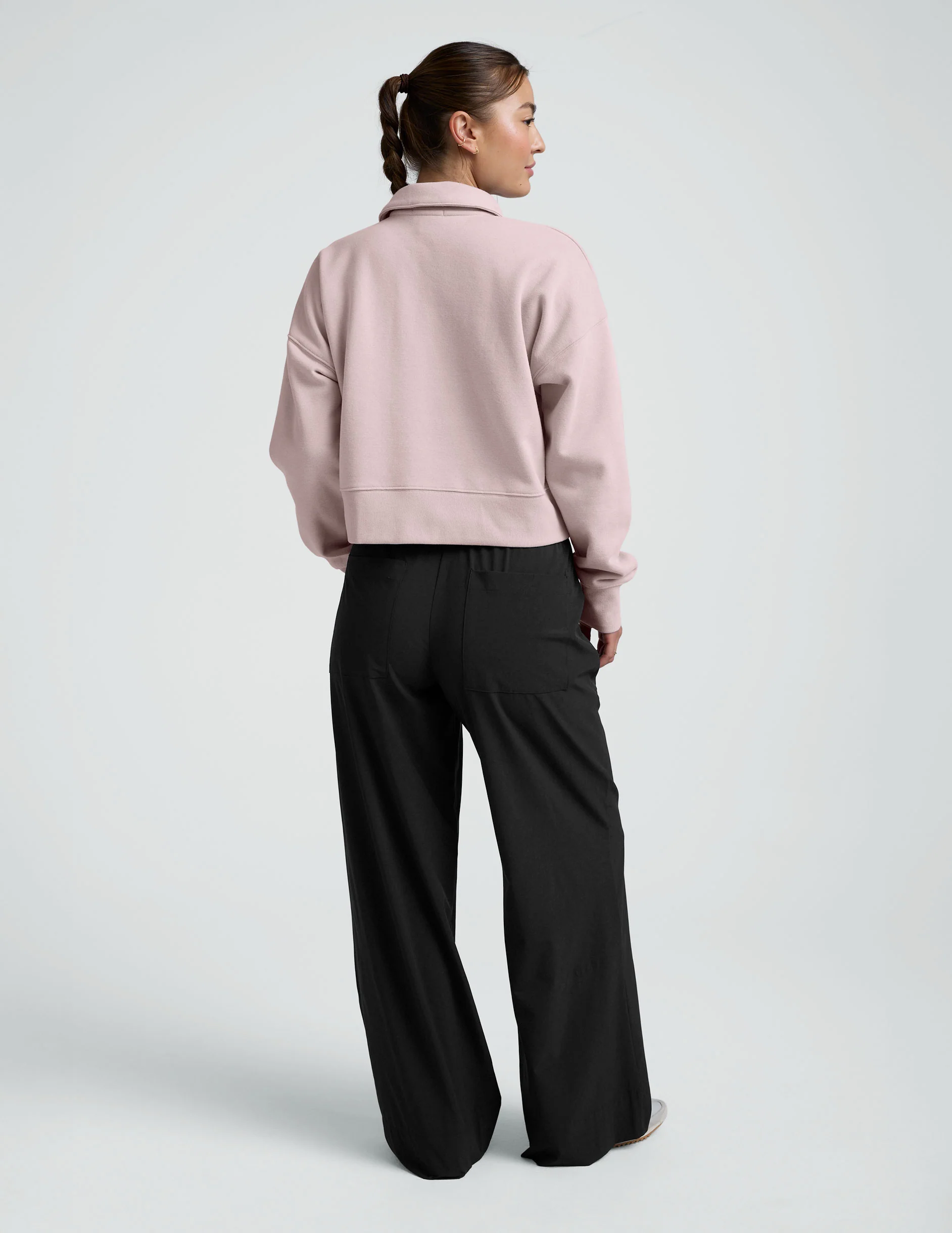 LuxeFleece™ Collared Sweatshirt - Image 4