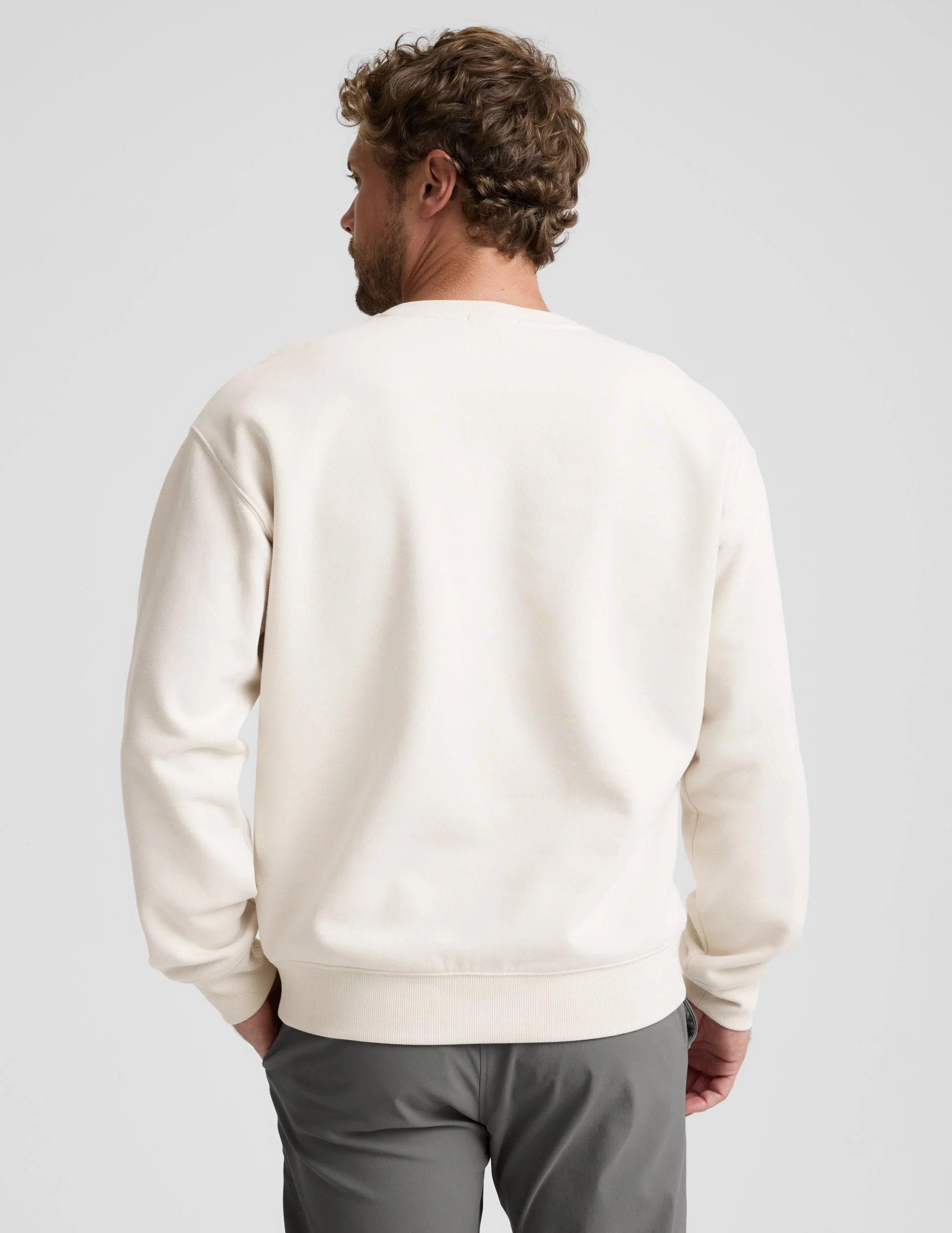 LuxeFleece™ Men's Crewneck Pullover - Image 5