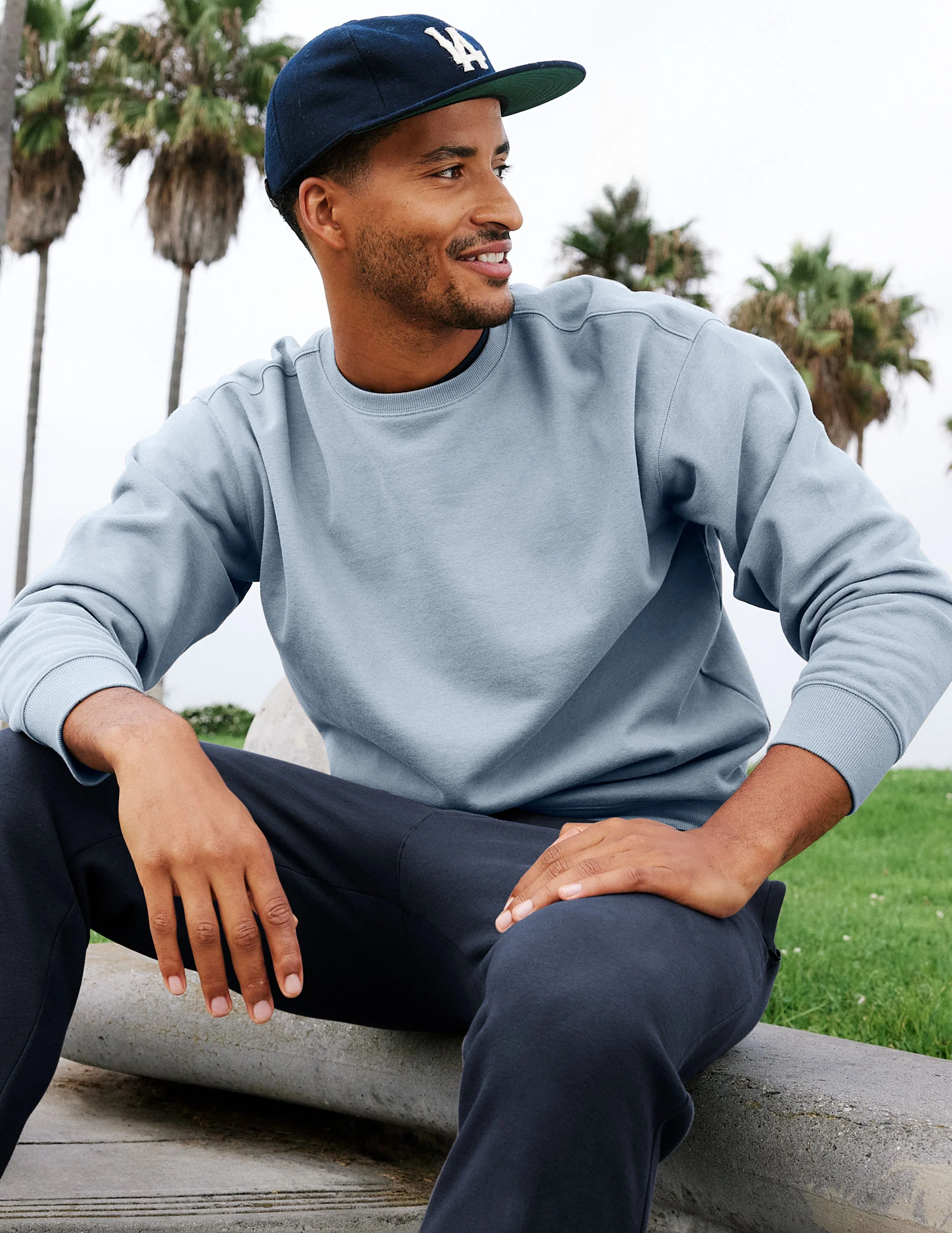 LuxeFleece™ Men's Crewneck Pullover - Image 5
