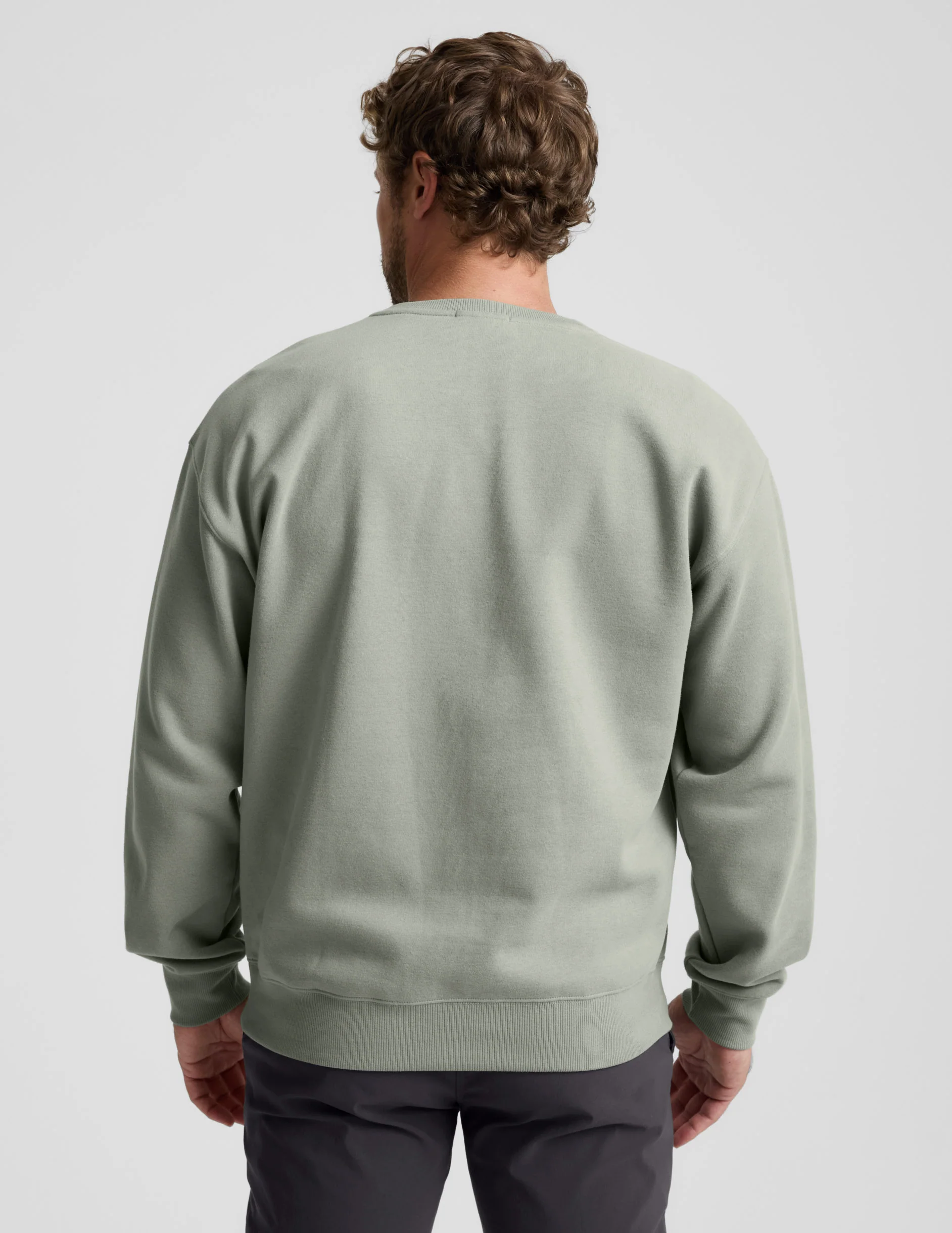 LuxeFleece™ Men's Crewneck Pullover - Image 4