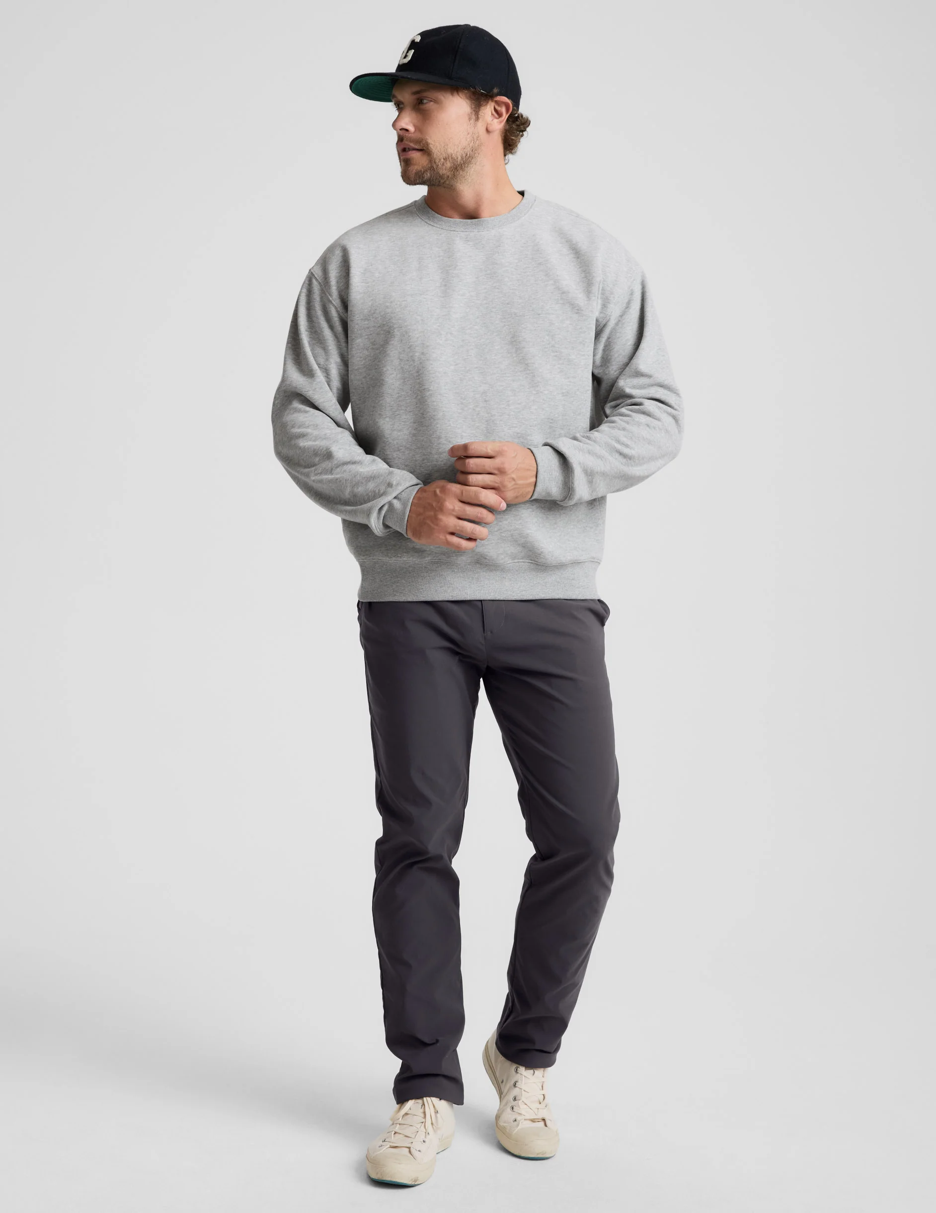 LuxeFleece™ Men's Crewneck Pullover - Image 2