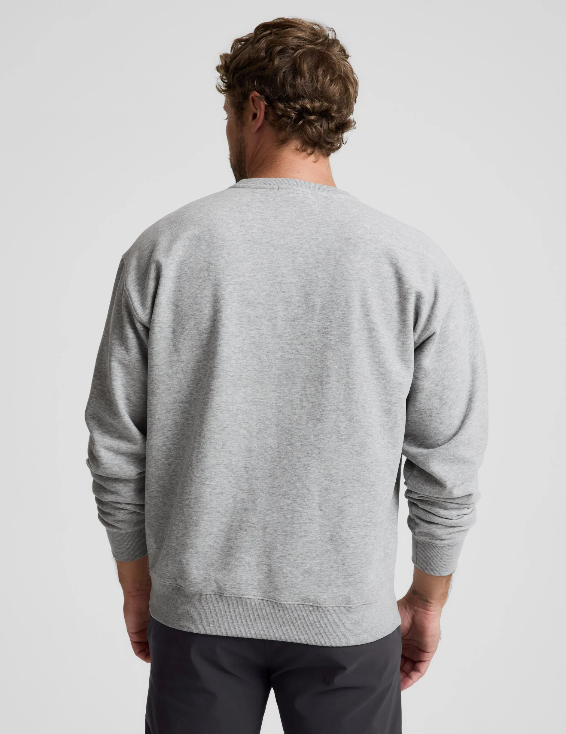 LuxeFleece™ Men's Crewneck Pullover - Image 3