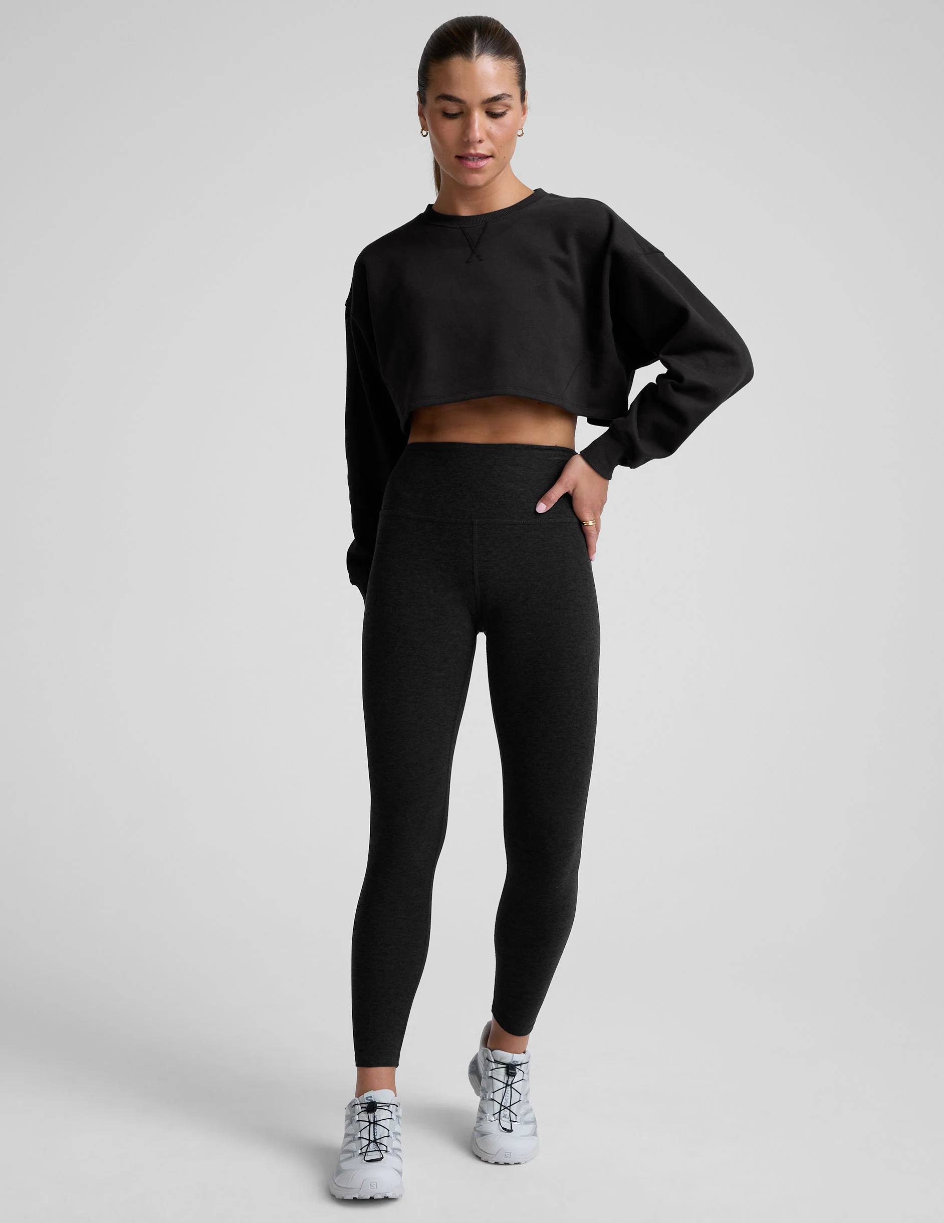 LuxeFleece™ Cropped Sweatshirt - Image 4