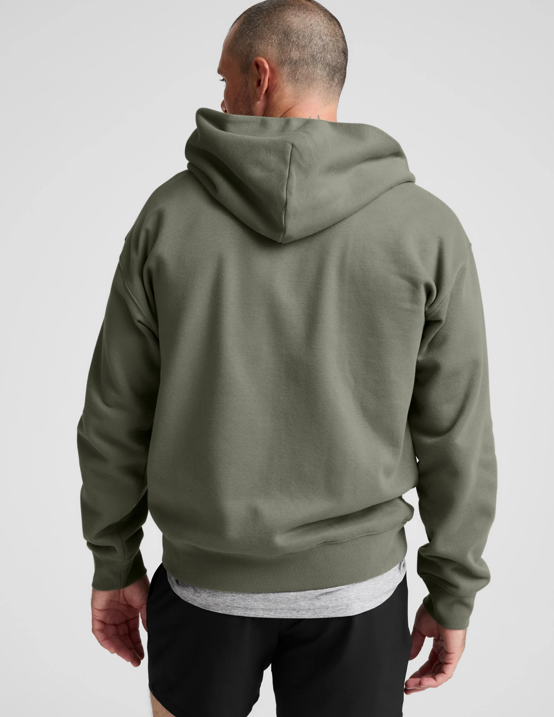 LuxeFleece™ Men's Full Zip Hoodie - Image 2