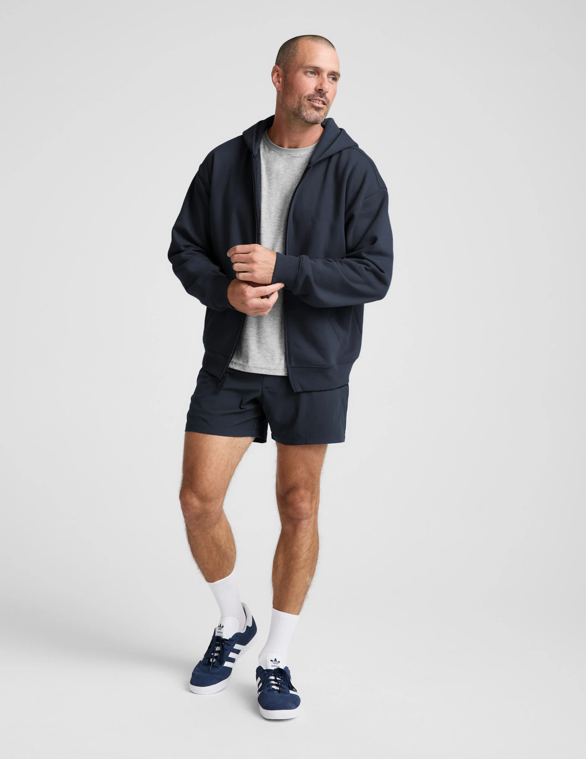 LuxeFleece™ Men's Full Zip Hoodie - Image 2