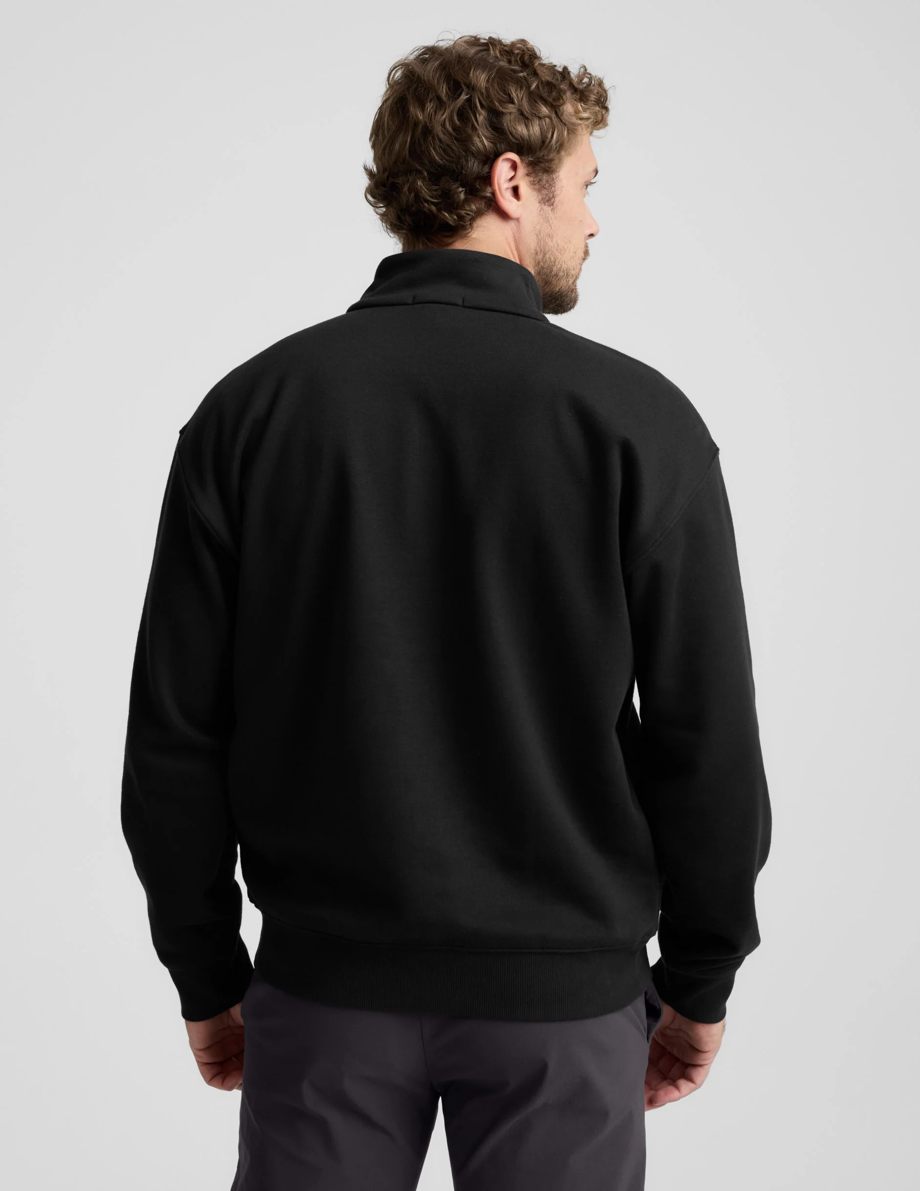 LuxeFleece™ Men's Half Zip Pullover - Image 2