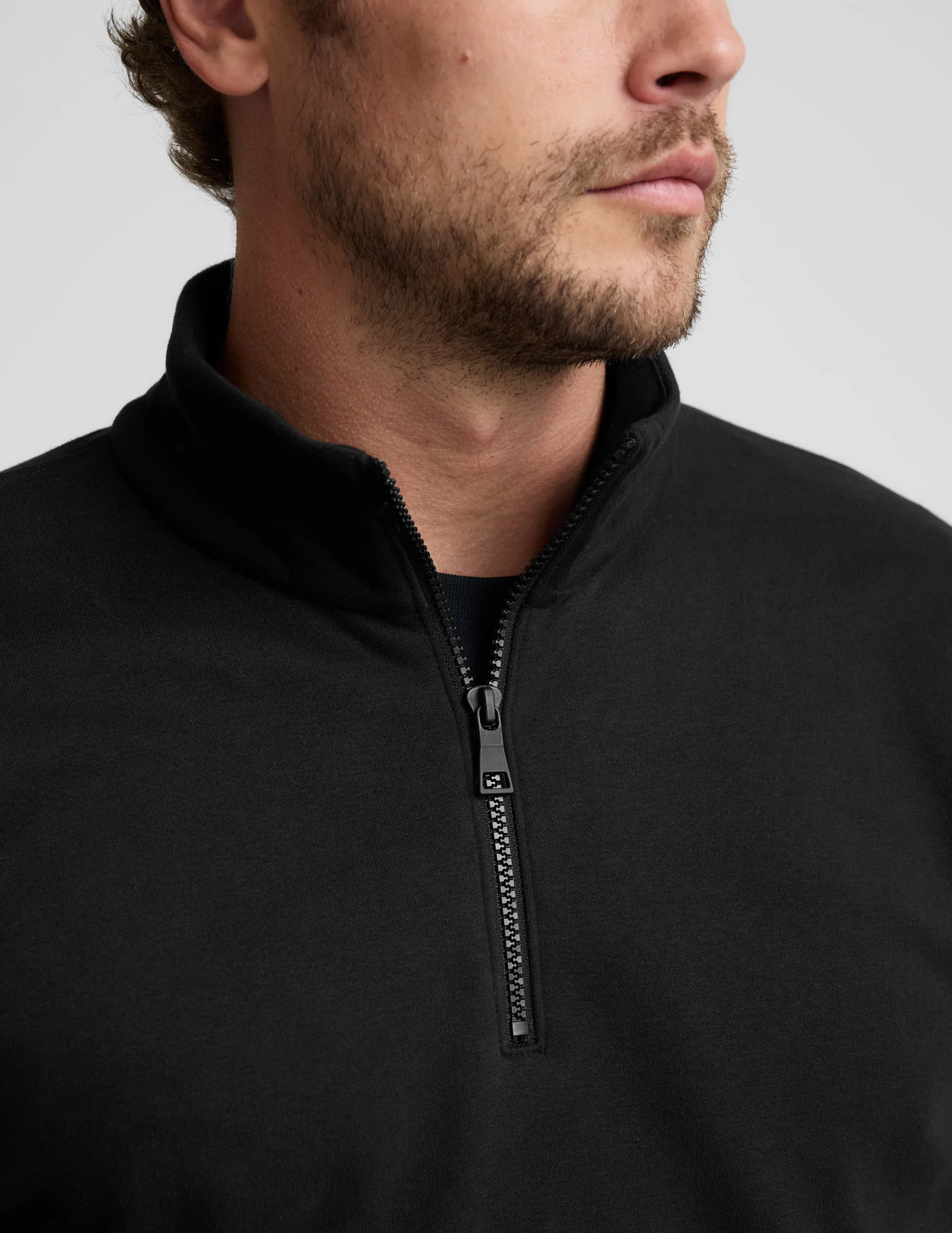 LuxeFleece™ Men's Half Zip Pullover - Image 5