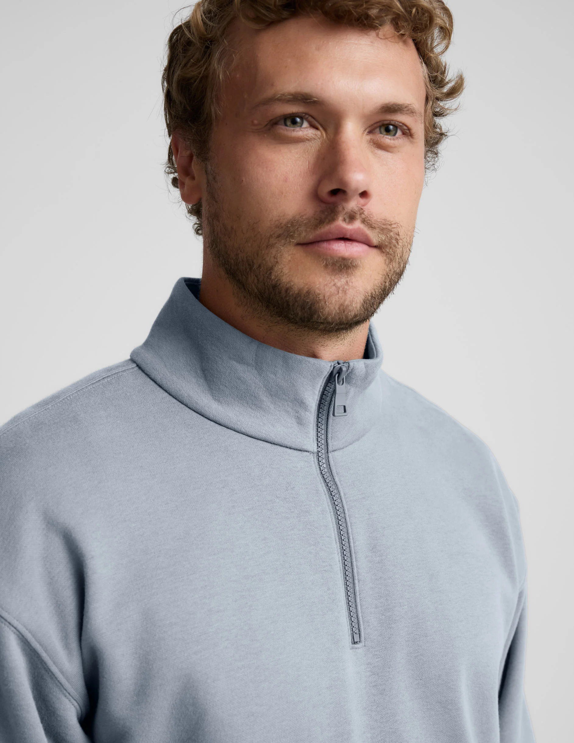 LuxeFleece™ Men's Half Zip Pullover - Image 5