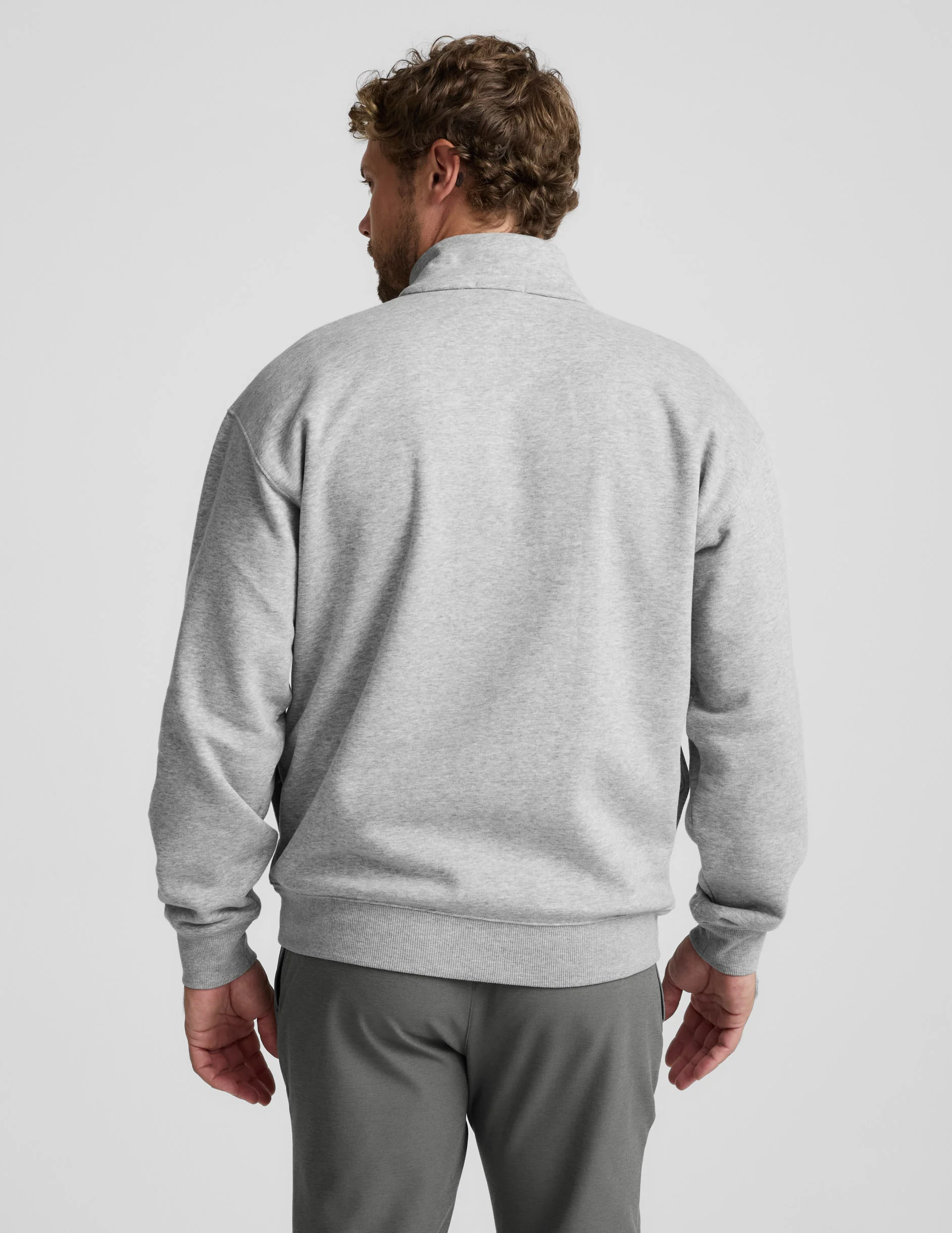 LuxeFleece™ Men's Half Zip Pullover - Image 2