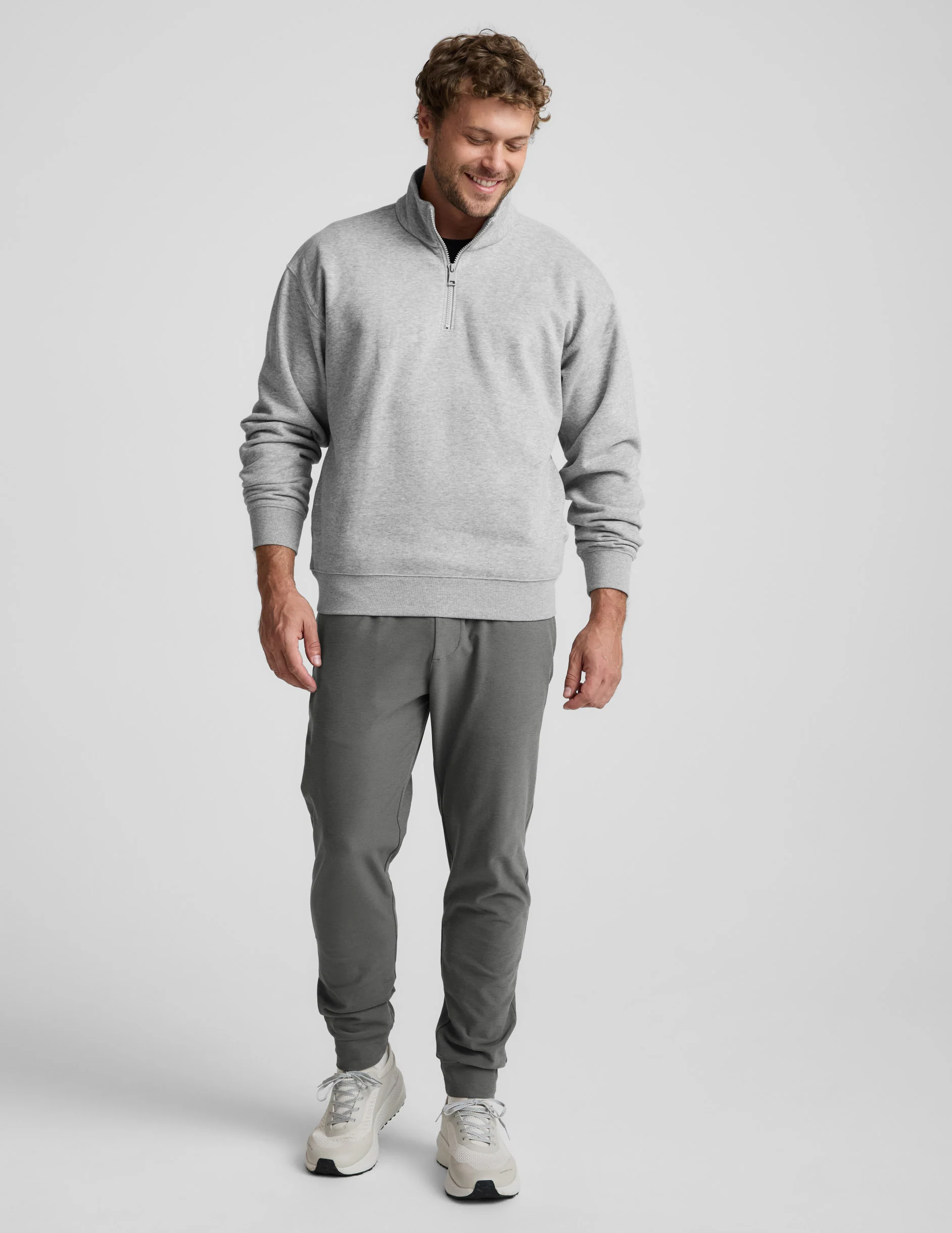 LuxeFleece™ Men's Half Zip Pullover - Image 5