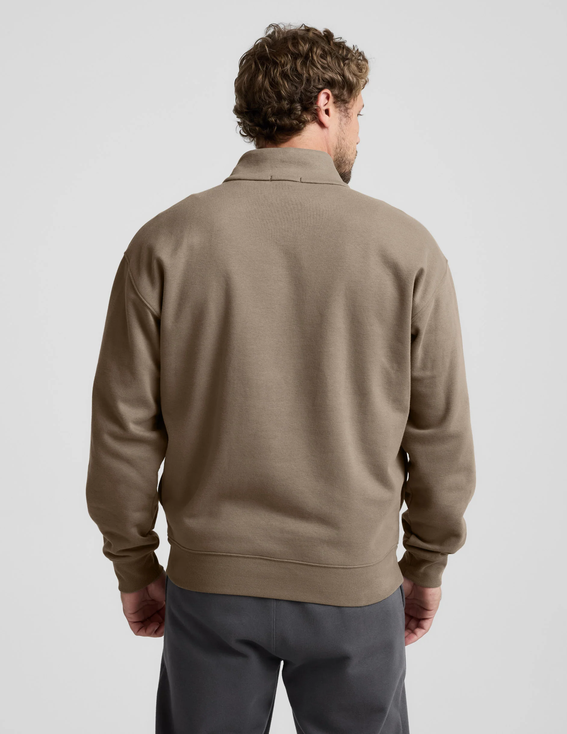 LuxeFleece™ Men's Half Zip Pullover - Image 2