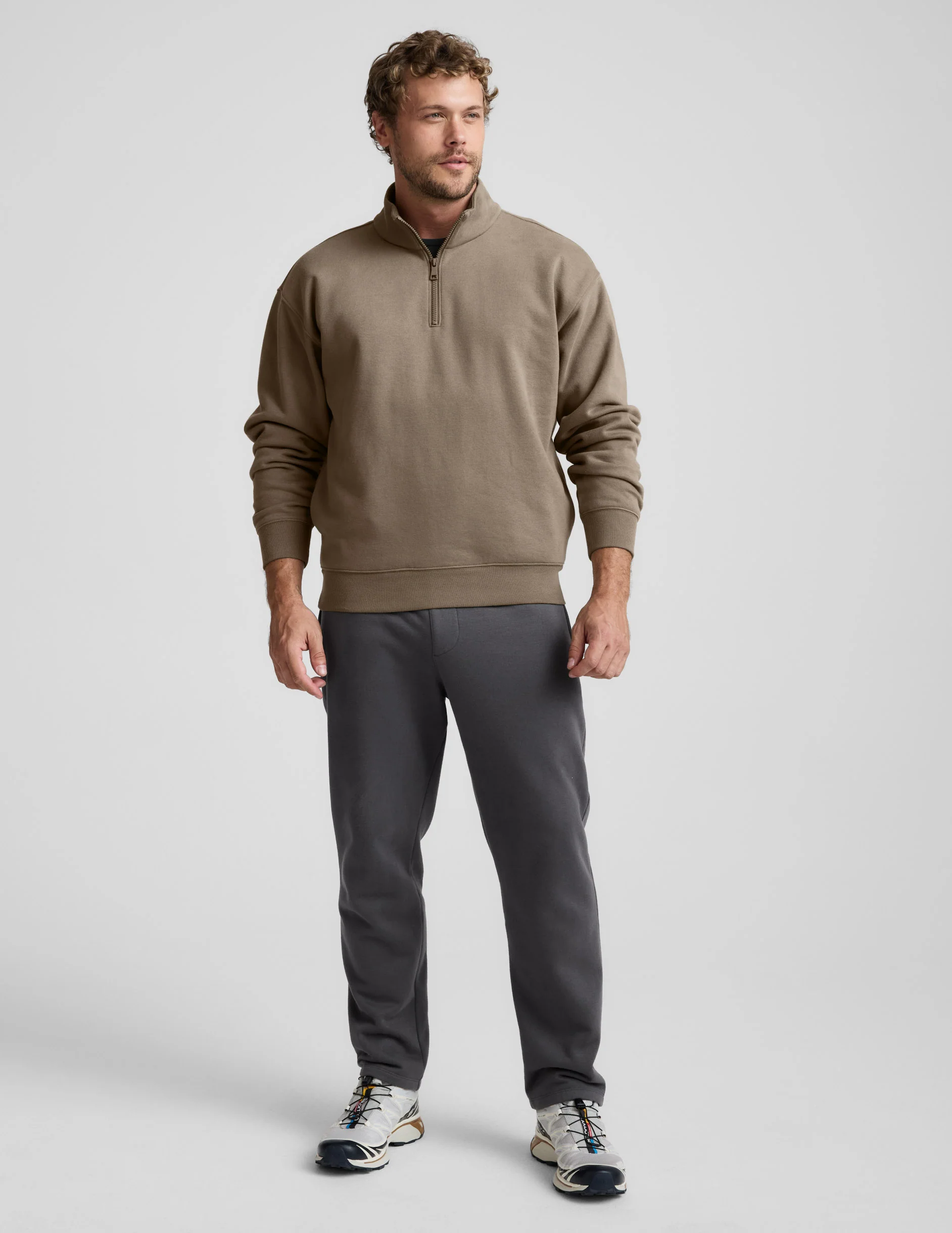 LuxeFleece™ Men's Half Zip Pullover - Image 4